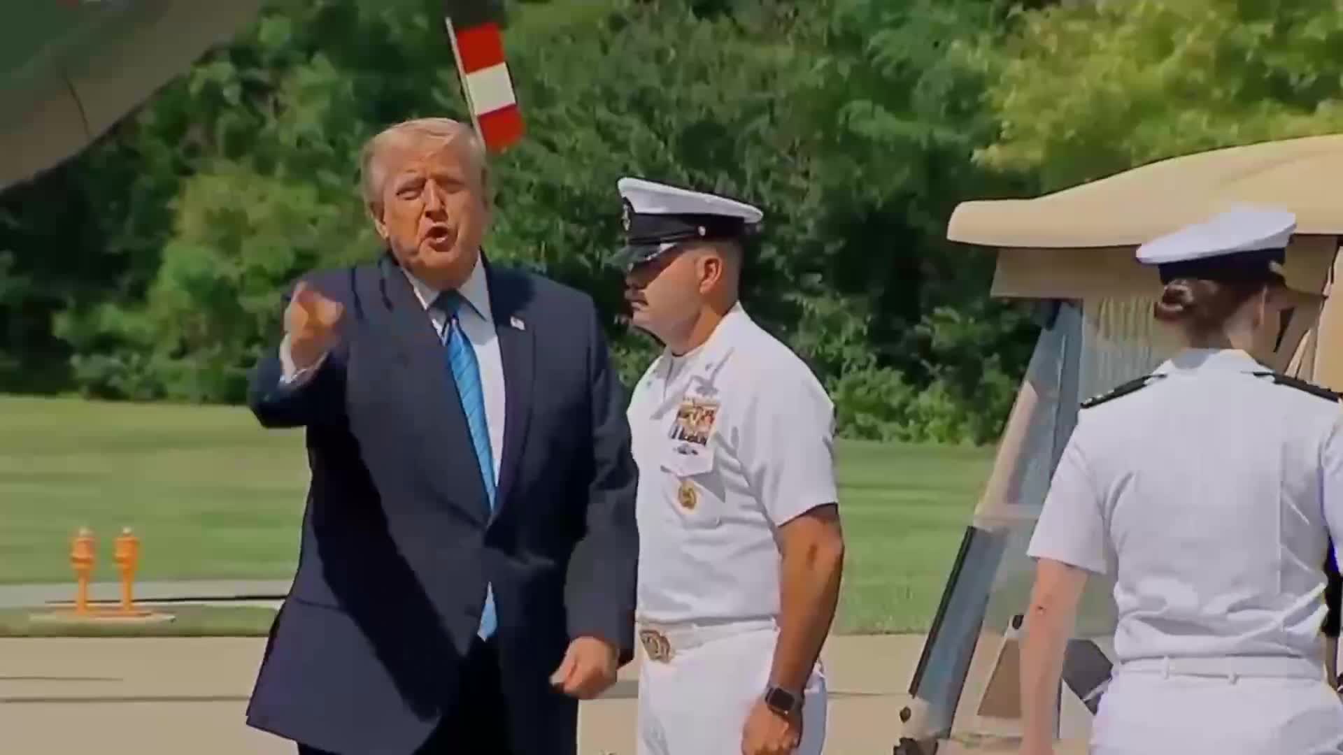 Remarks: Donald Trump Speaks Briefly to Reporters After Arriving at Camp David - July 31, 2026