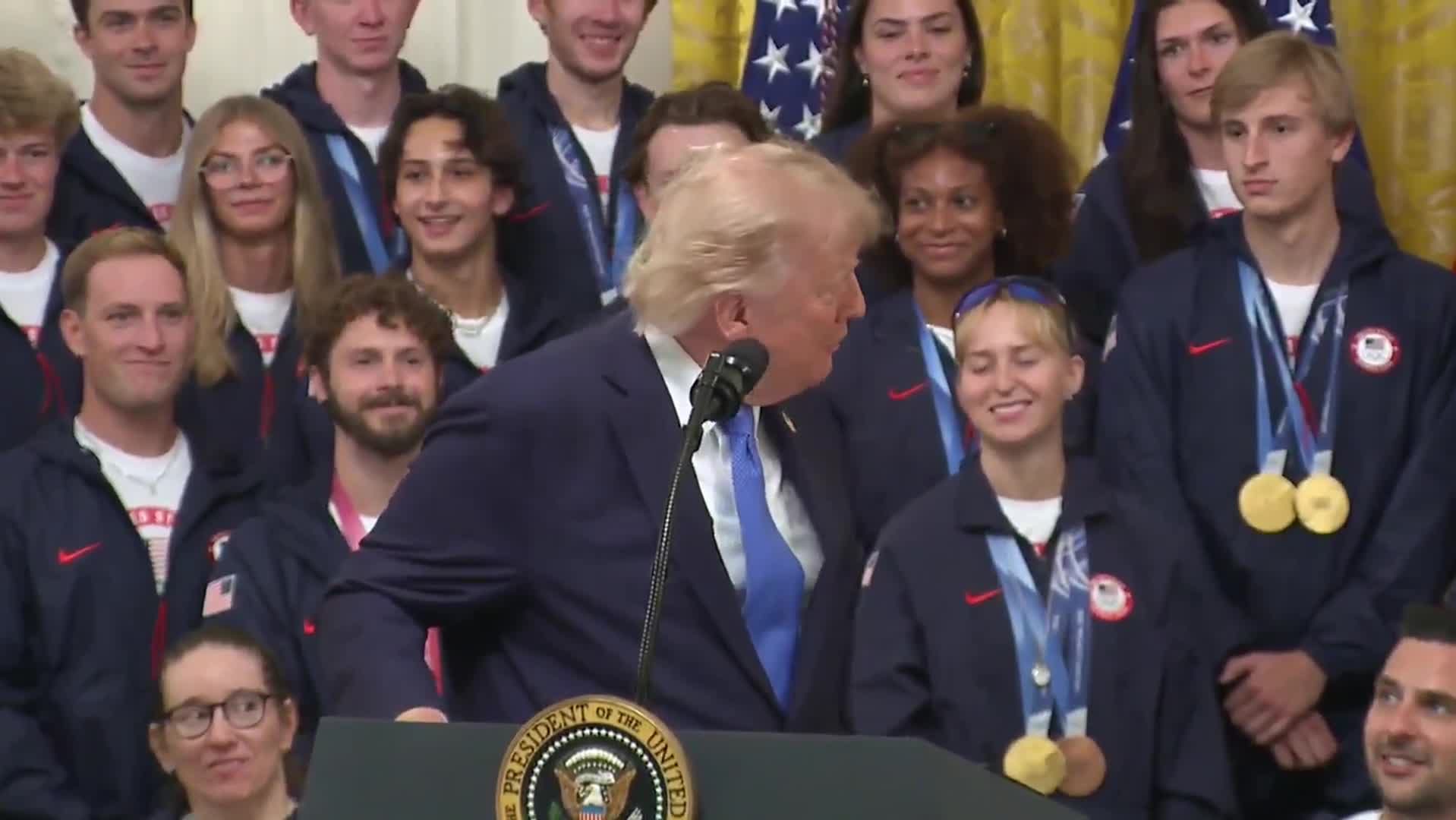 Remarks: Donald Trump Hosts a Team USA Reception at the White House - August 6, 2026