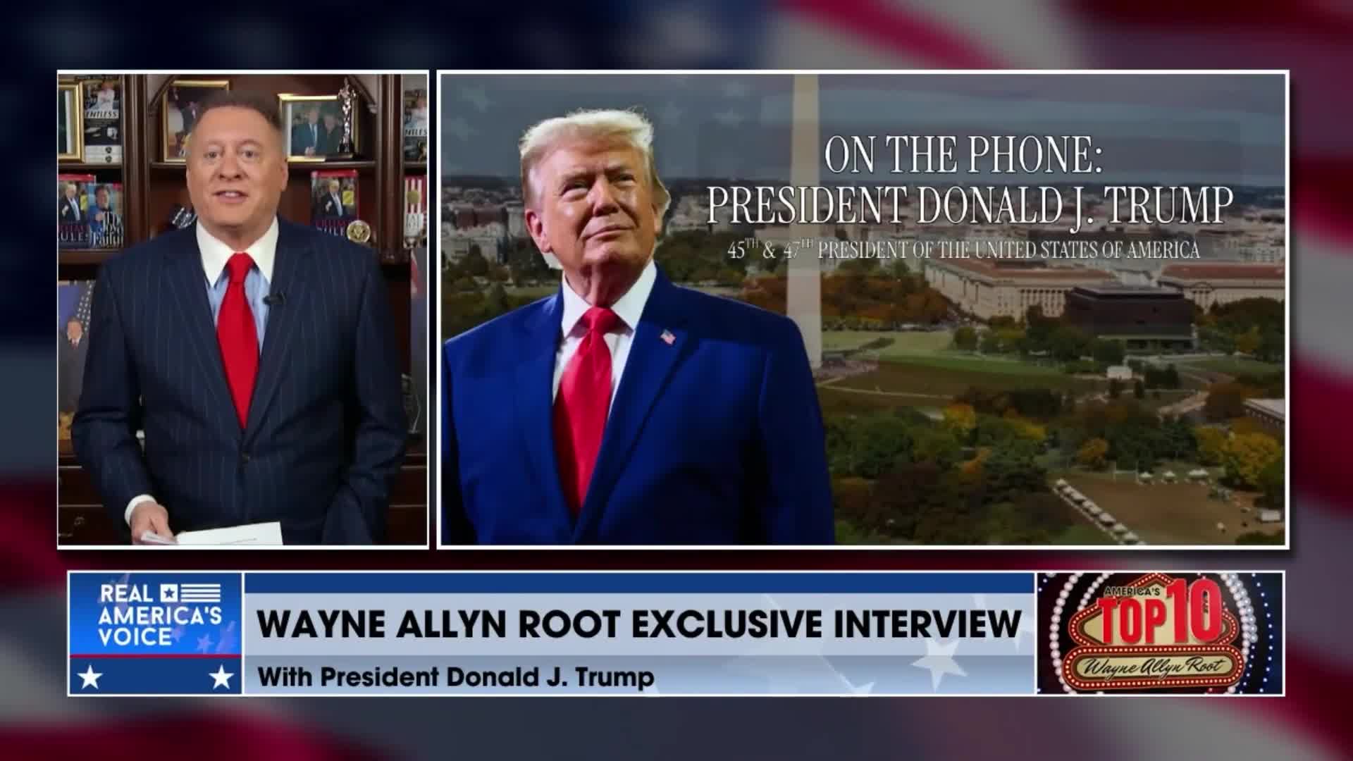 Interview: Wayne Allyn Root Interviews Donald Trump on the Telephone - August 11, 2026