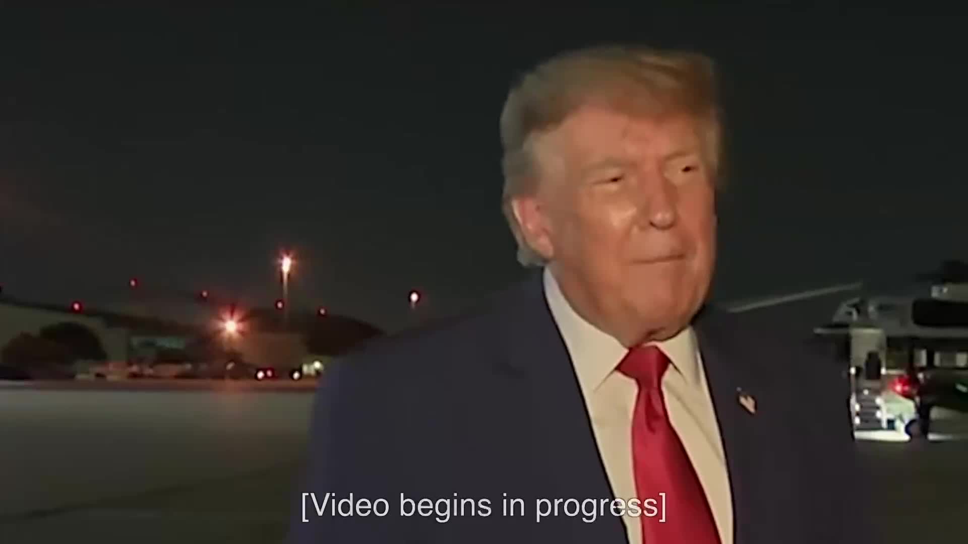 Press Gaggle: Donald Trump Speaks to Reporters After Air Force One Arrival - August 11, 2026
