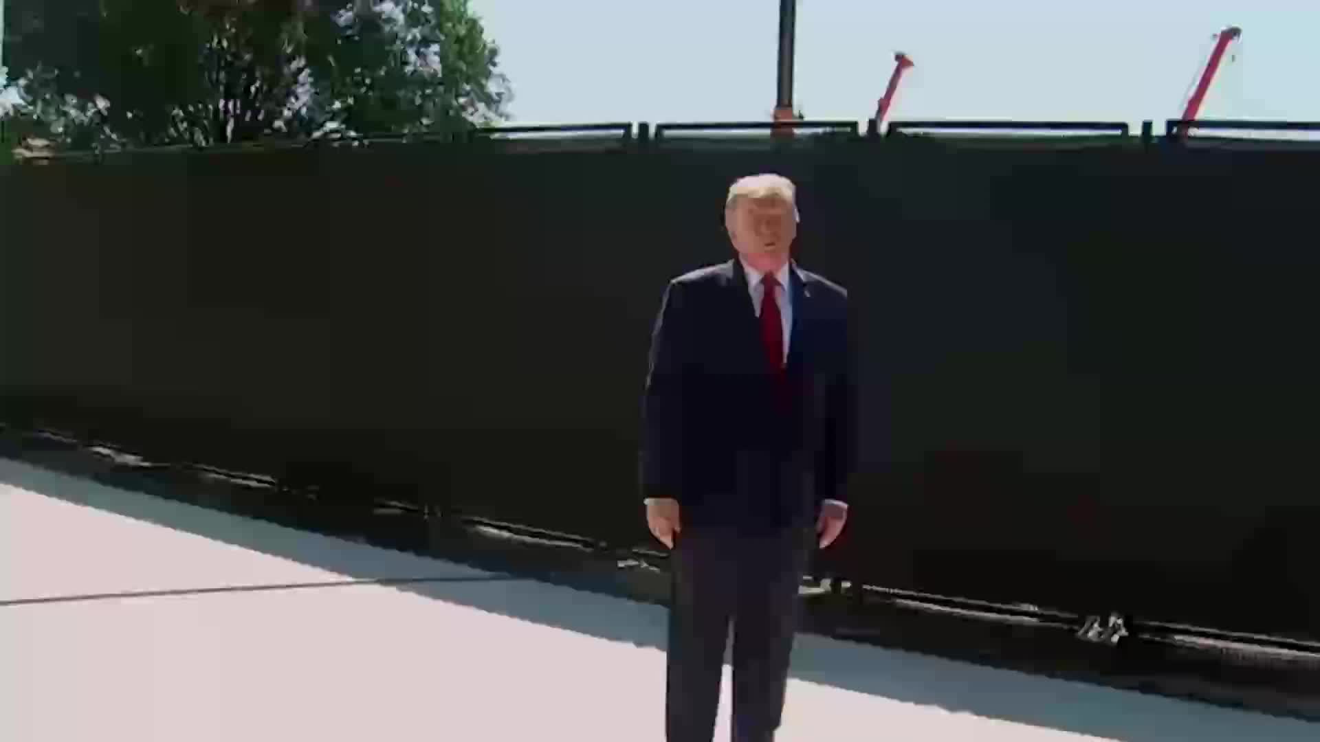 Press Gaggle: Donald Trump Gives Reporters a Tour of the White House Helipad - August 19, 2026