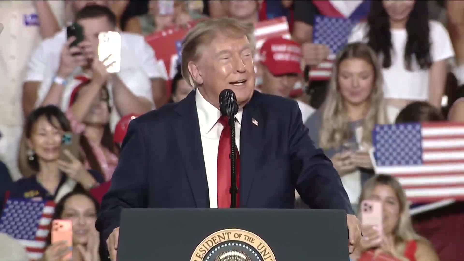 Speech: Donald Trump Addresses a Political Rally in Myrtle Beach, South Carolina - August 21, 2026
