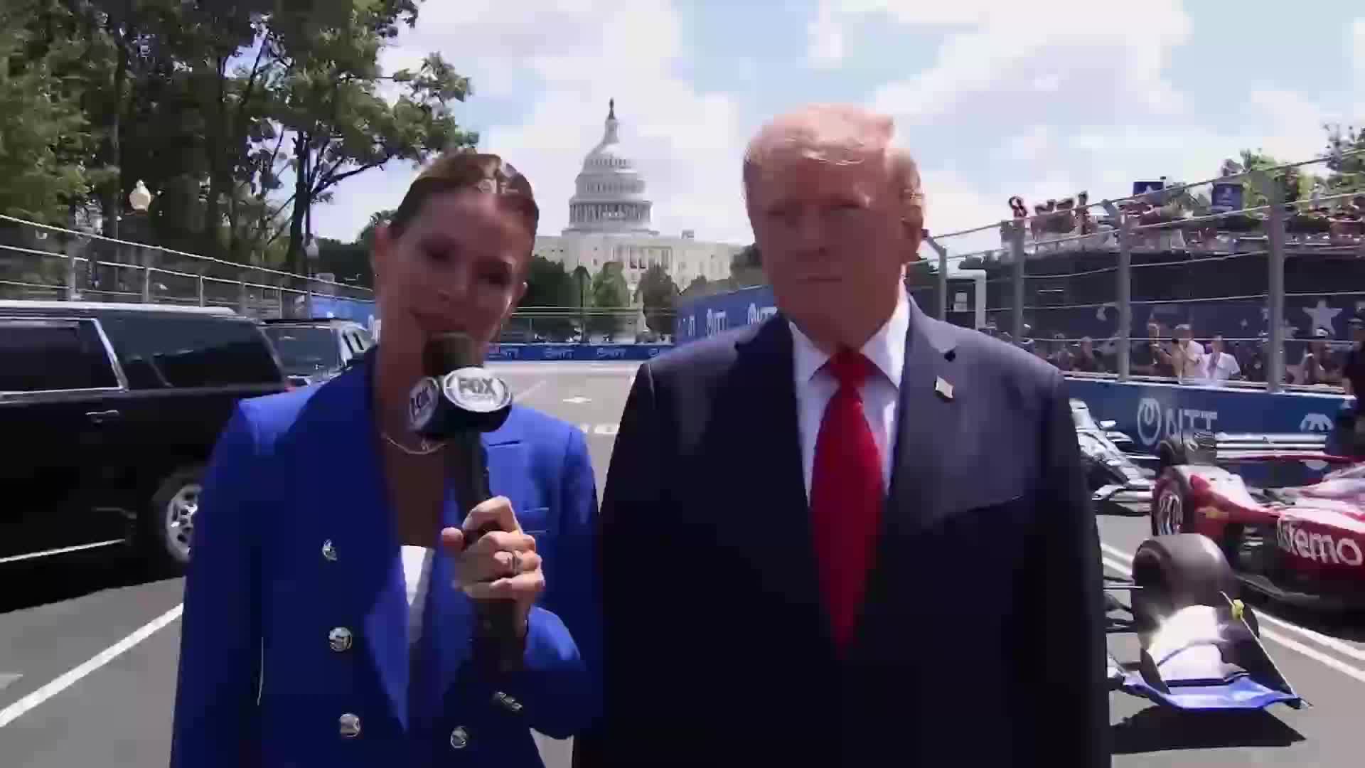 Interview: Jamie Little of Fox Sports Interviews Donald Trump - August 23, 2026
