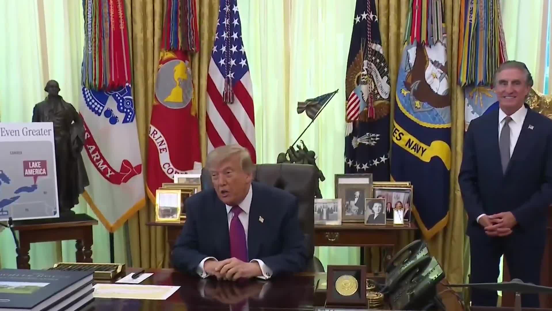 Remarks: Donald Trump Signs an Executive Order to Rename Lake Ontario - August 27, 2026