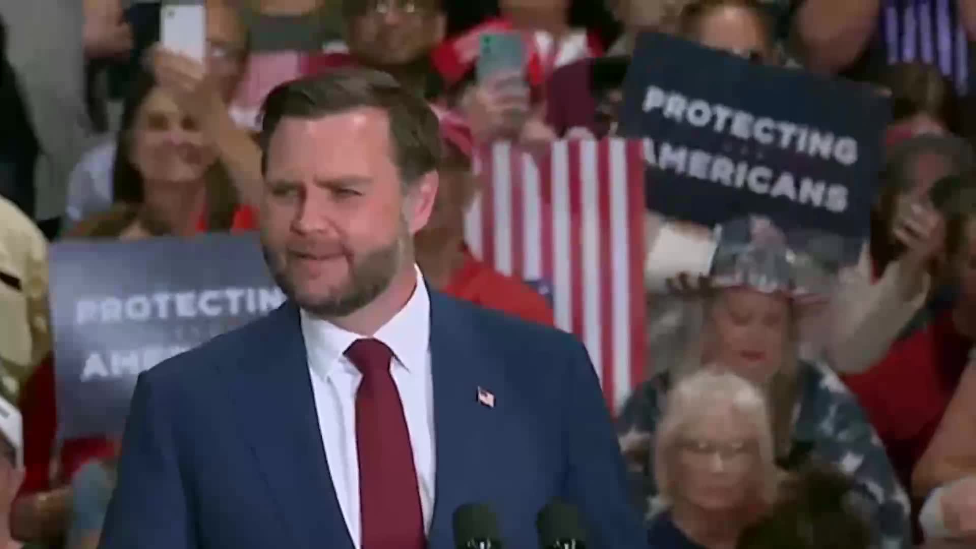 Remarks: JD Vance Holds a Political Rally in Sterling Heights, Michigan - August 31, 2026