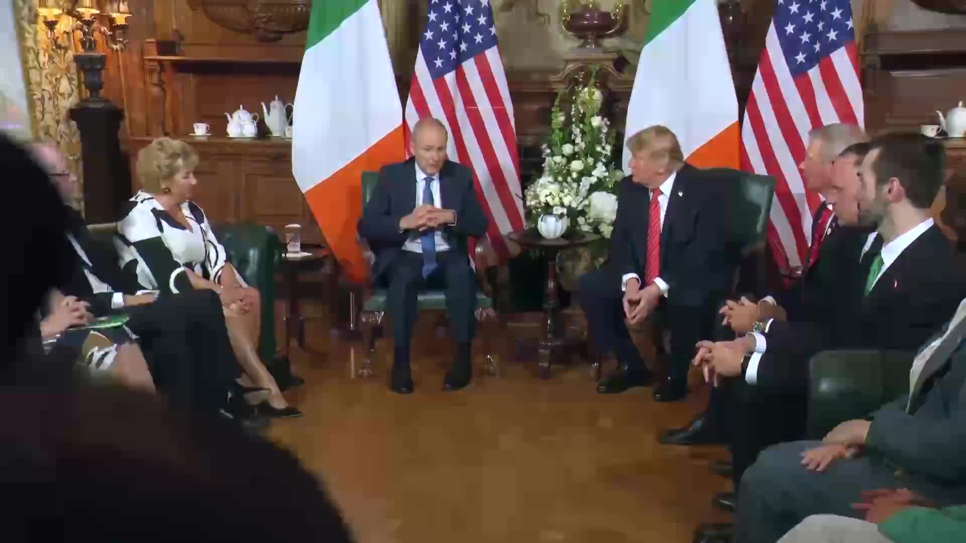 Remarks: Donald Trump Holds a Bilateral Meeting With Micheál Martin of Ireland - September 12, 2026