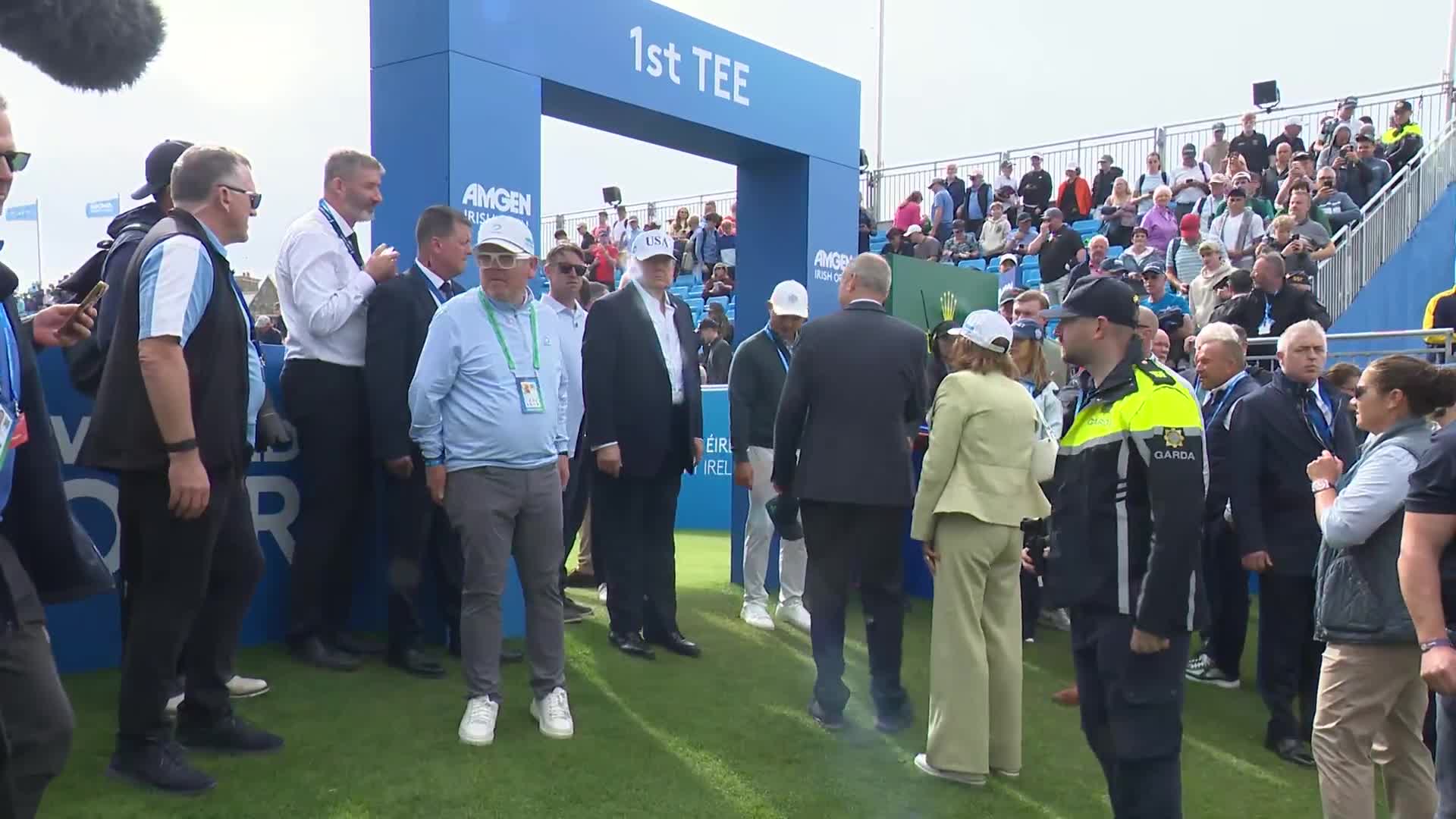 Press Gaggle: Donald Trump Speaks to Reporters at the Irish Open in Doonbeg - September 13, 2026