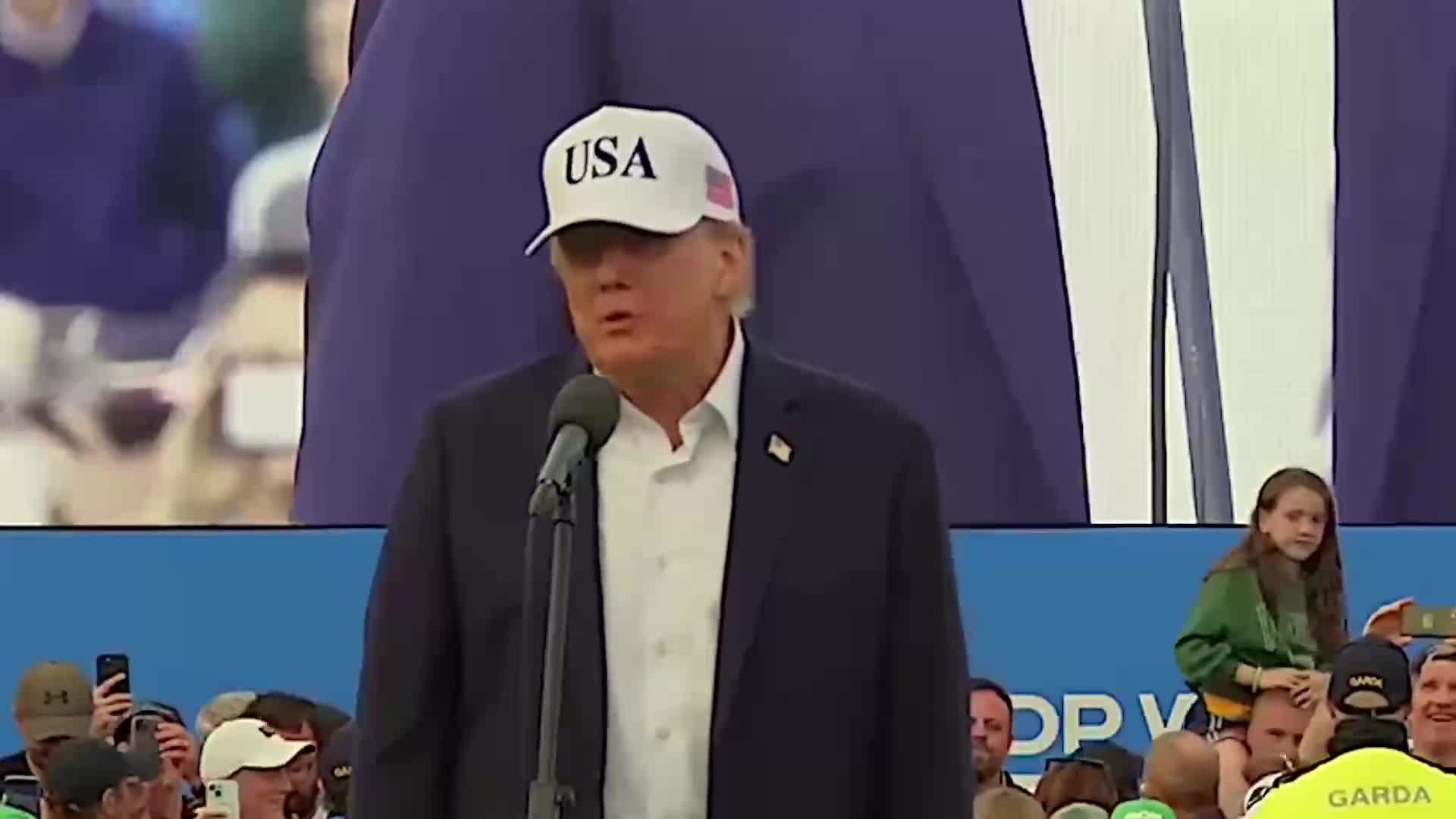Remarks: Donald Trump Presents a Trophy at the Irish Open in Doonbeg, Ireland - September 13, 2026