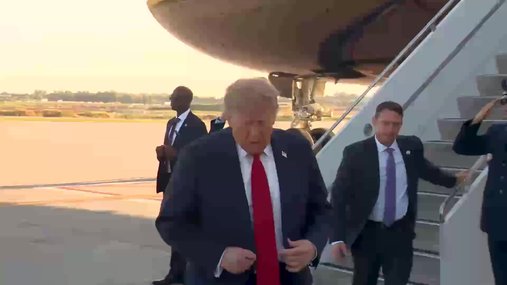 Press Gaggle: Donald Trump Speaks to Reporters After Air Force One Arrival - September 16, 2026