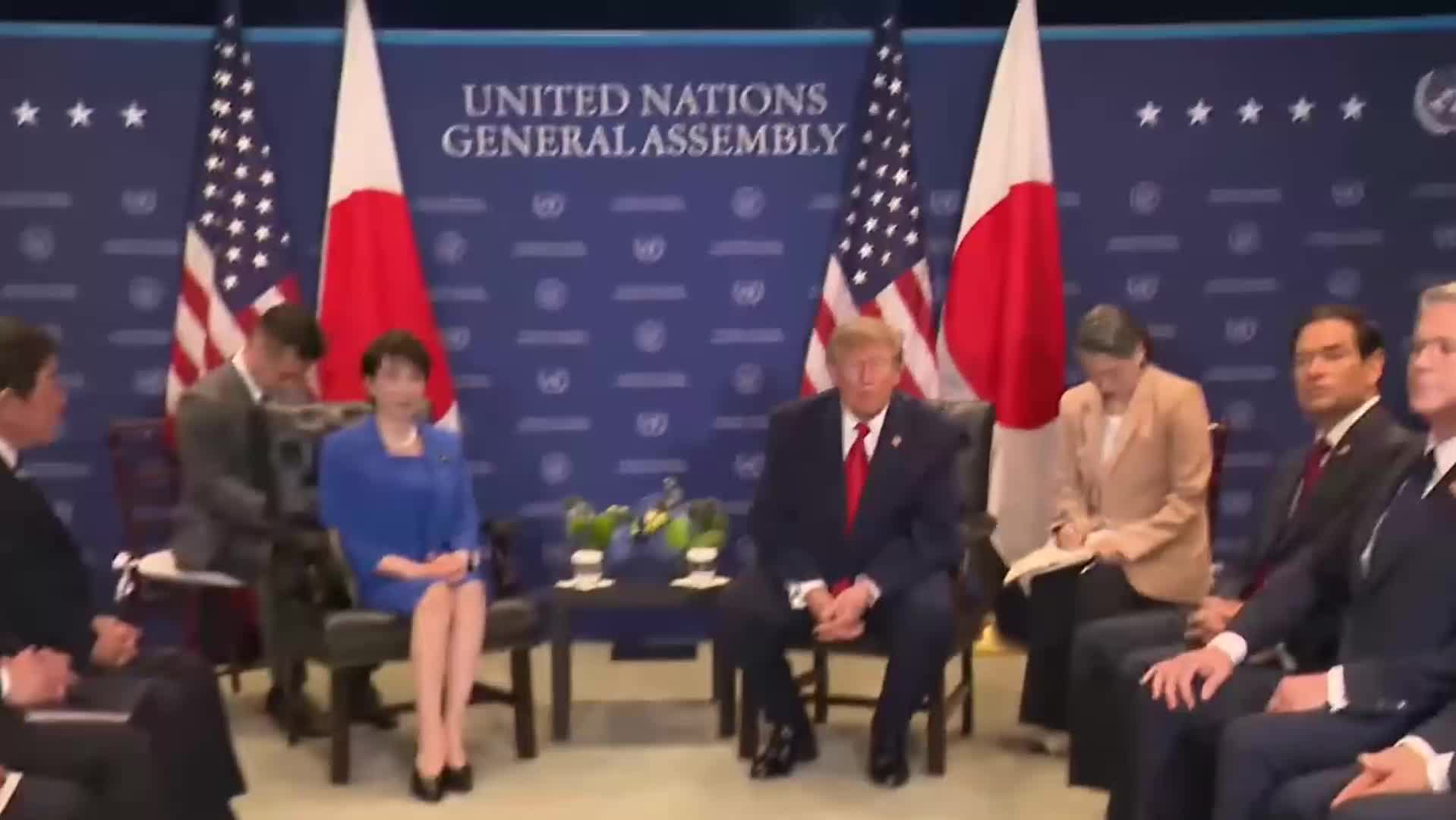 Remarks: Donald Trump Holds a Bilateral Meeting with Sanae Takaichi of Japan - September 22, 2026