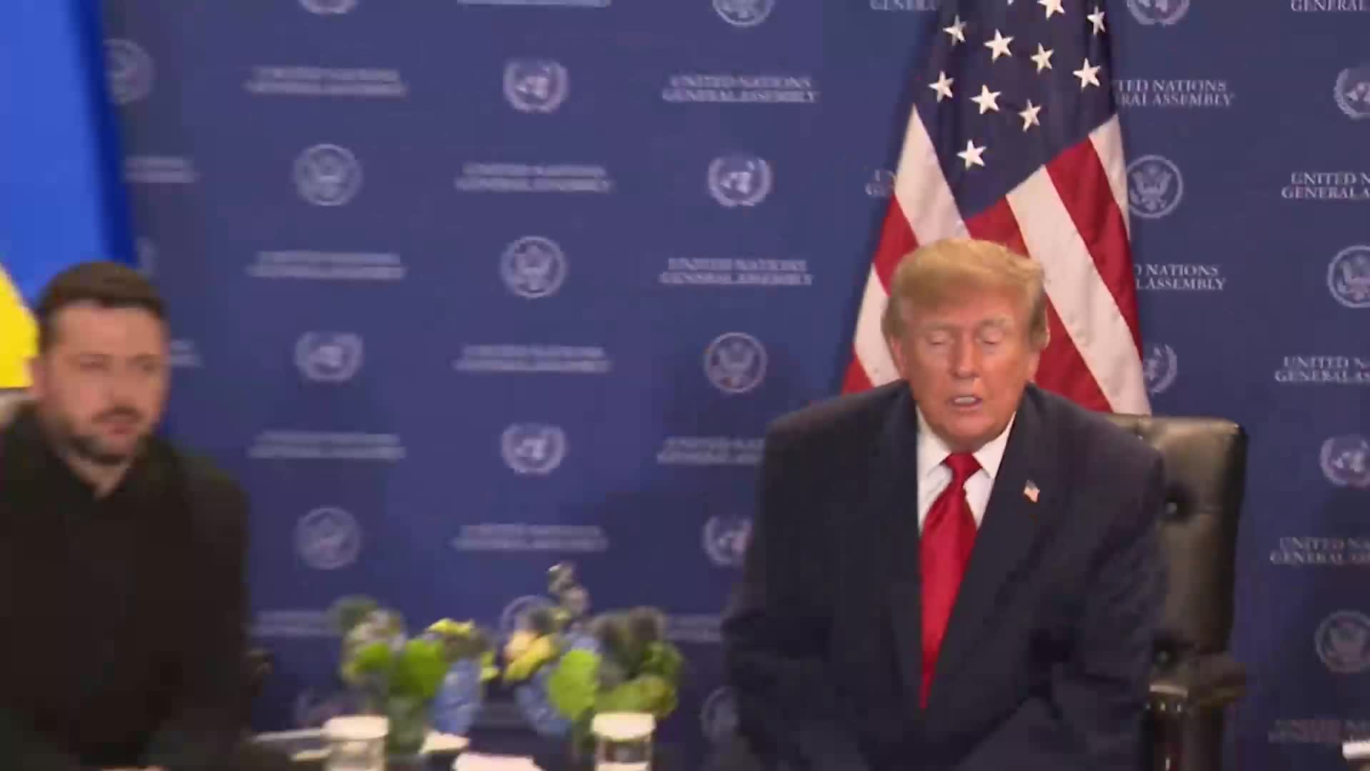 Remarks: Donald Trump Holds a Bilat with Volodymyr Zelenskyy of Ukraine - September 22, 2026