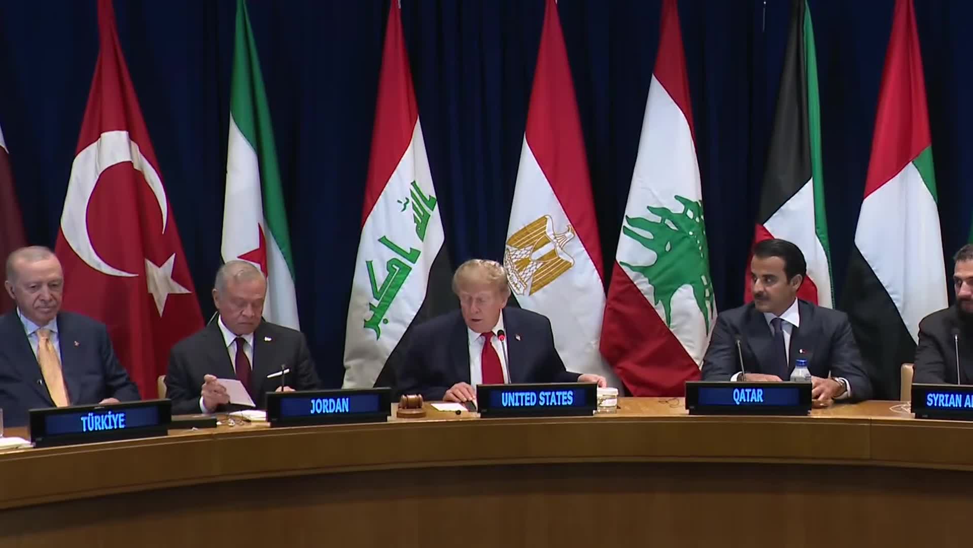 Remarks: Donald Trump Attends a Multilateral Meeting with the GCC - September 22, 2026