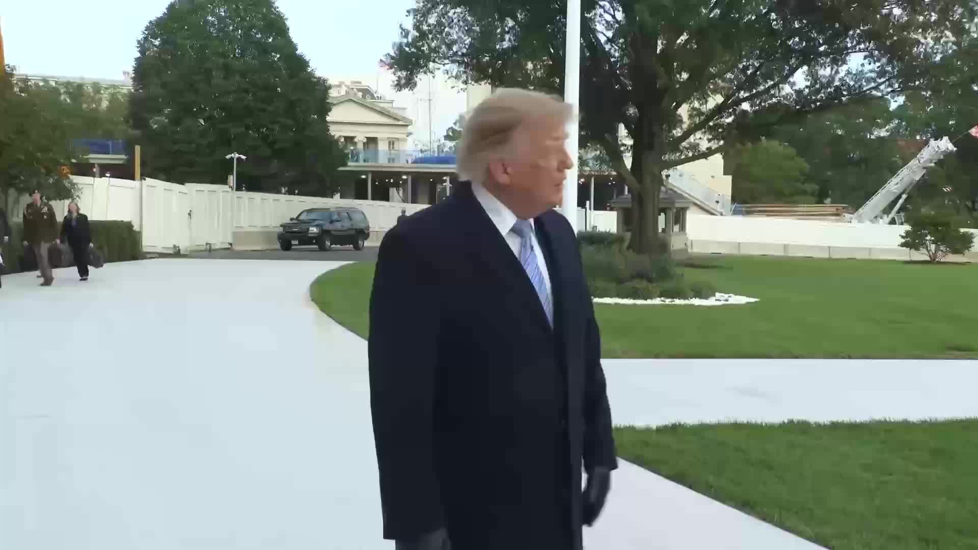 Press Gaggle: Donald Trump Speaks to Reporters After Marine One Arrival - September 23, 2026