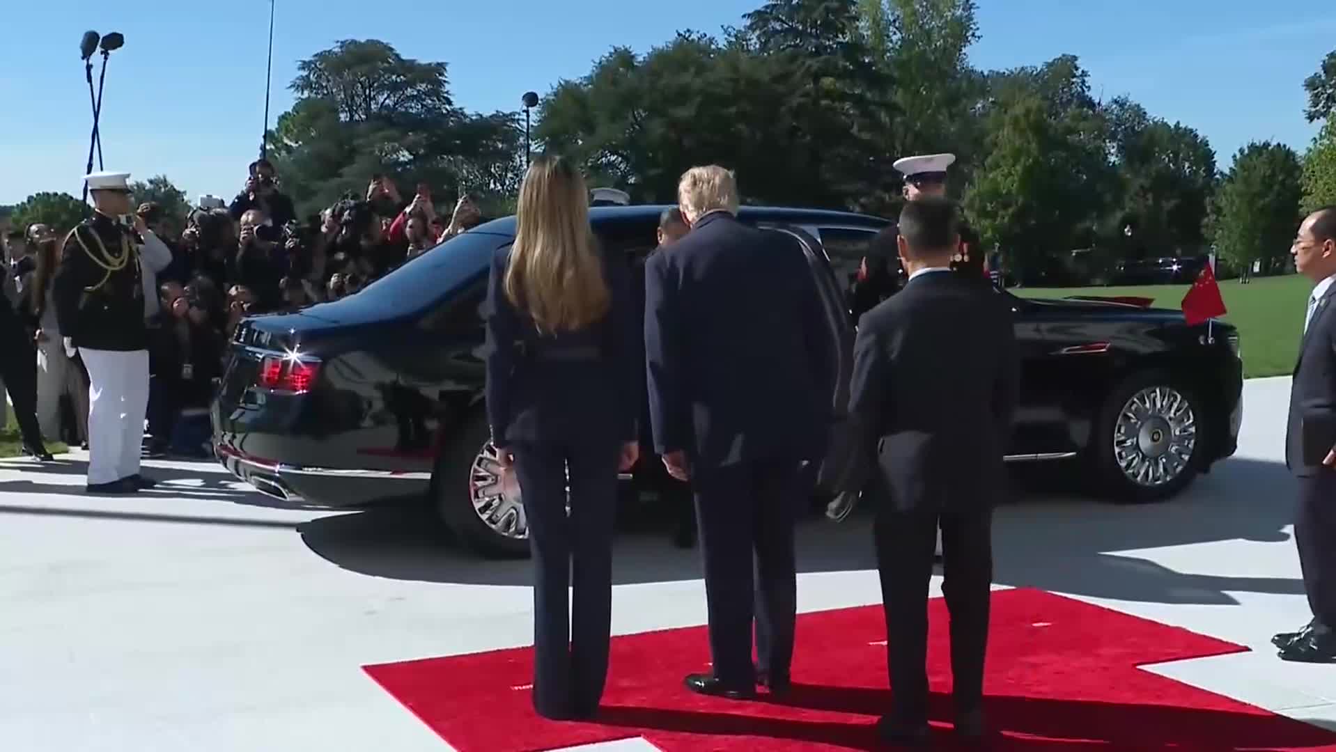 Remarks: Donald Trump and Melania Trump Greet Xi Jinping at the White House - September 25, 2026