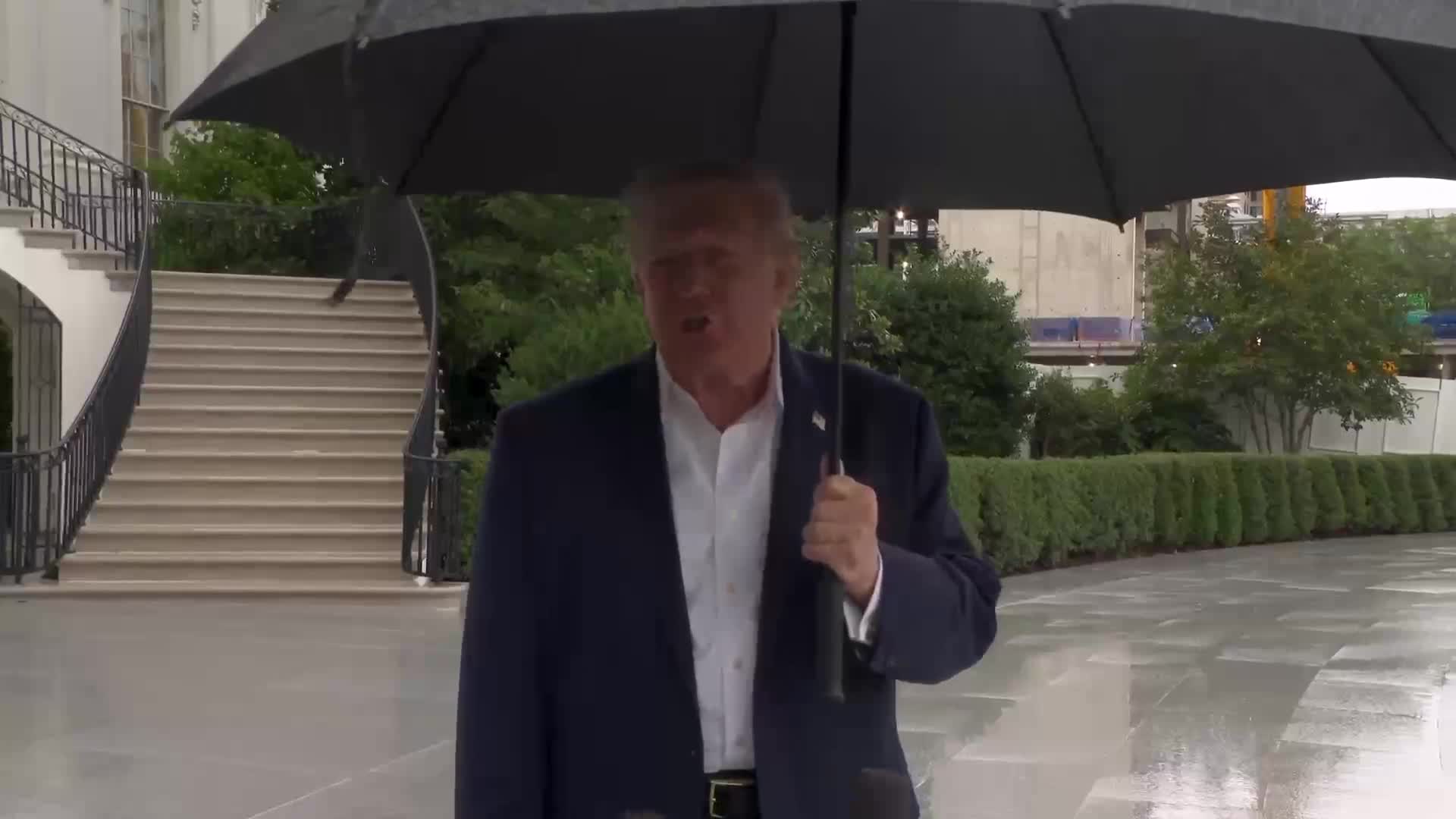 Remarks: Donald Trump Speaks to Reporters Before Marine One Departure - September 27, 2026