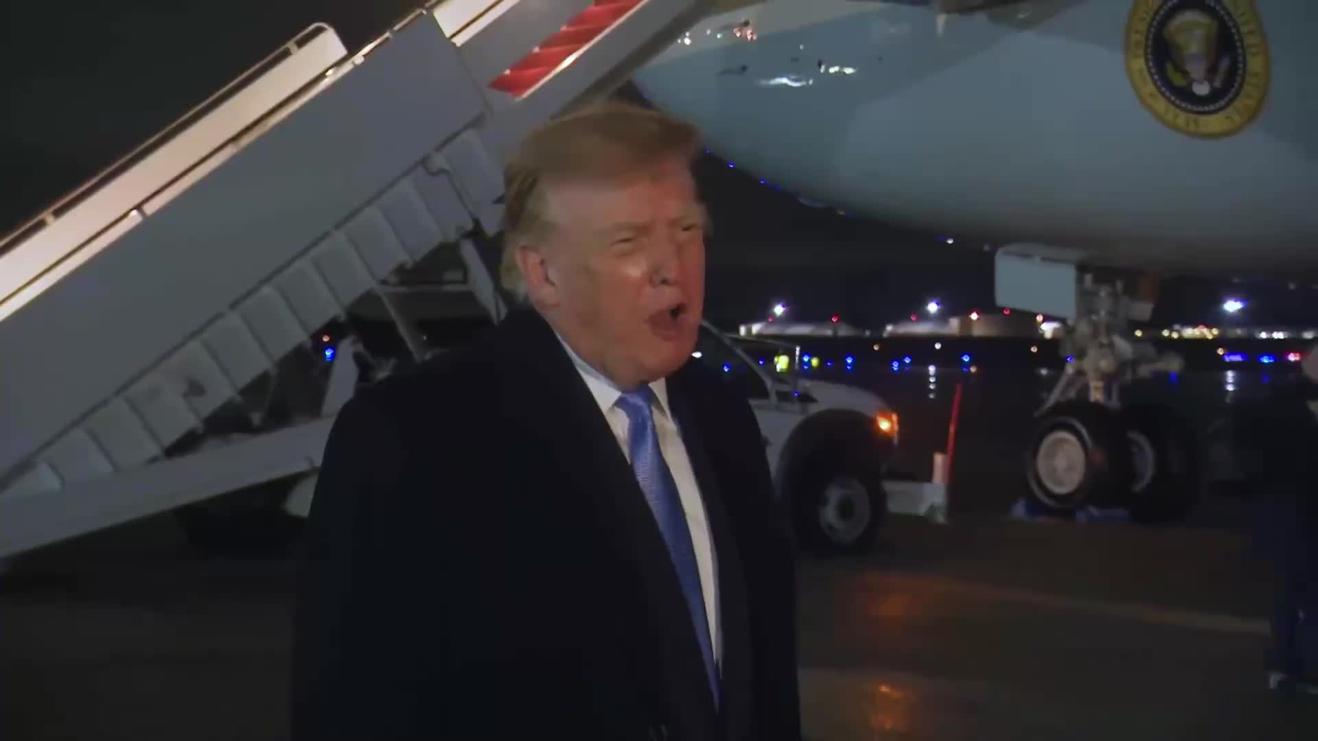 Press Gaggle: Donald Trump Speaks to Reporters After Air Force One Arrival - September 27, 2026