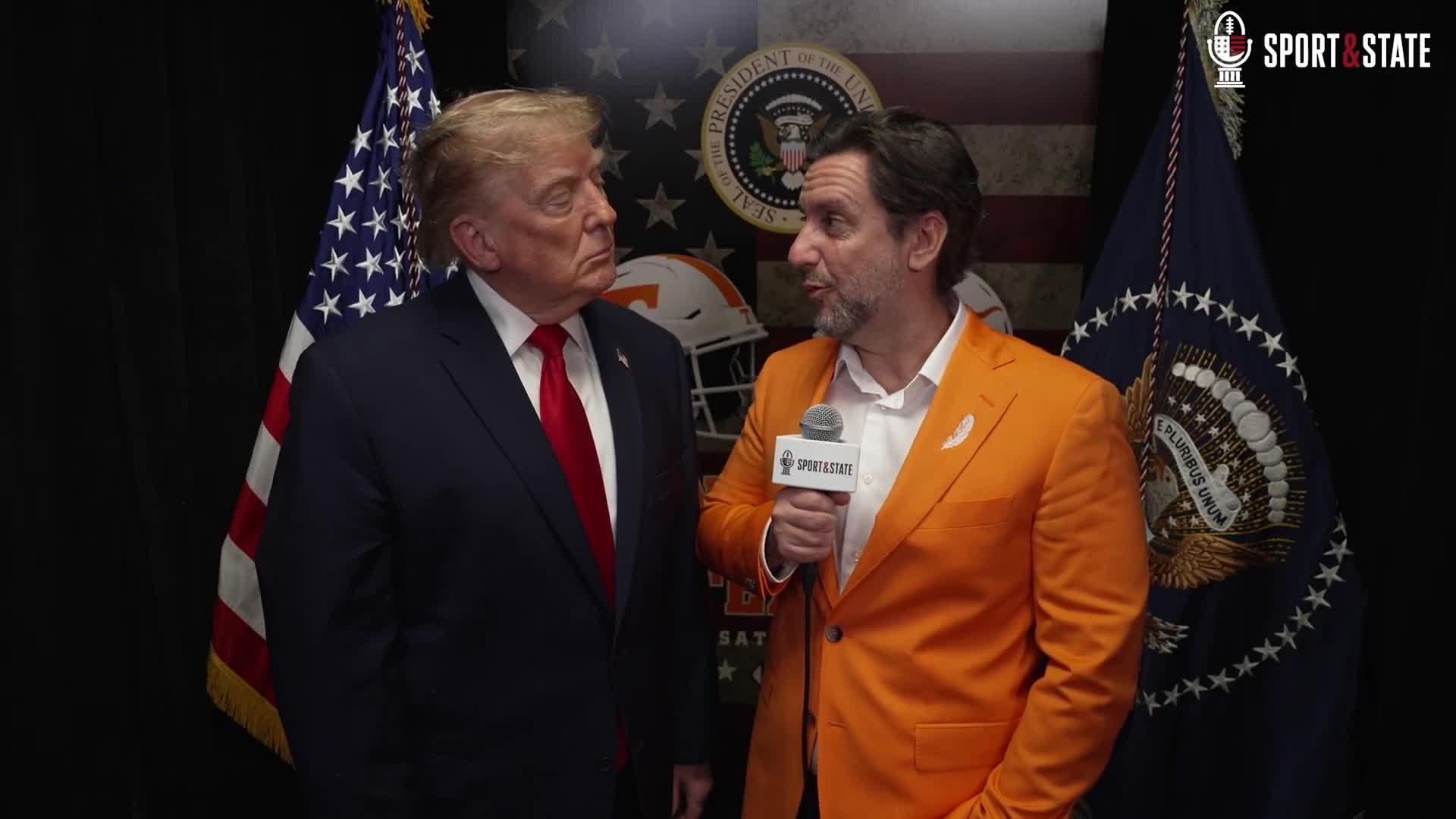 Interview: Clay Travis of Sport and State Interviews Donald Trump in Knoxville - September 26, 2026