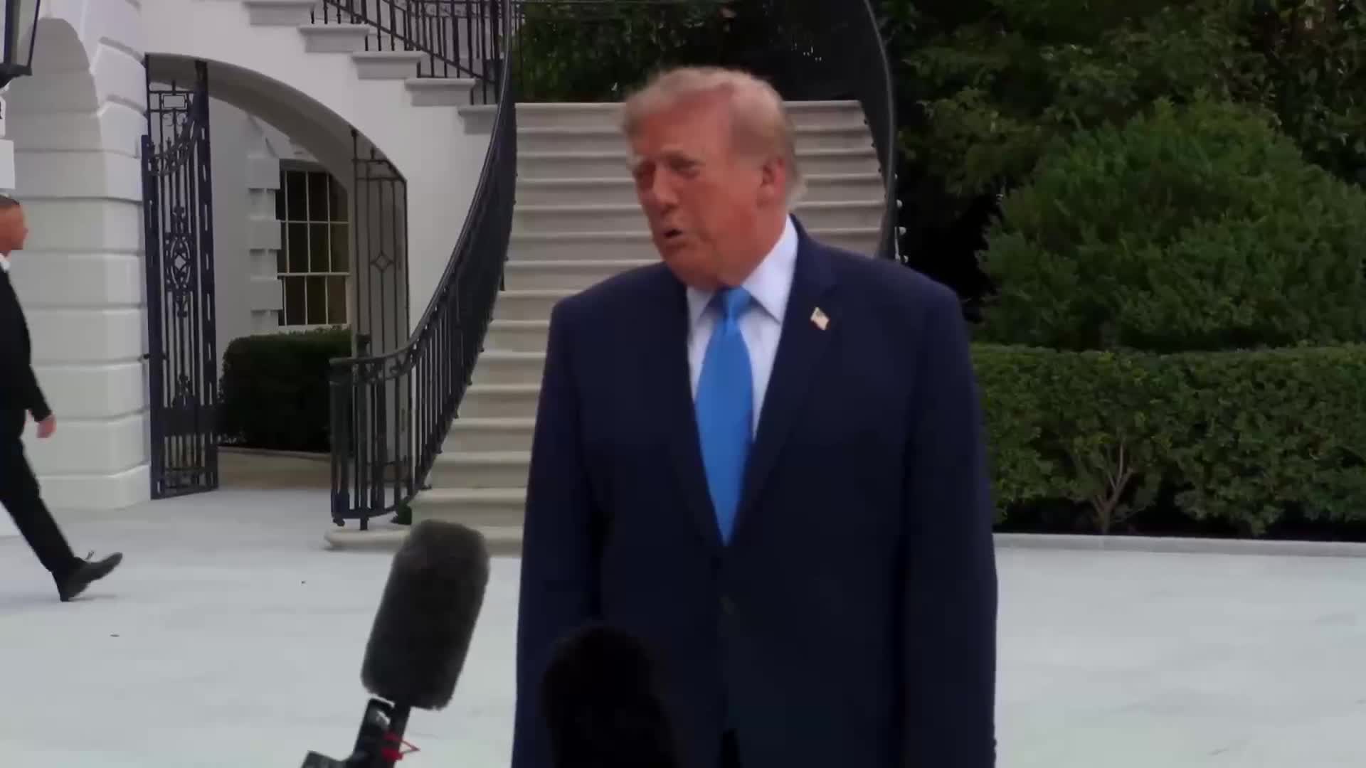 Press Gaggle: Donald Trump Speaks to Reporters Before Marine One Departure - October 3, 2026