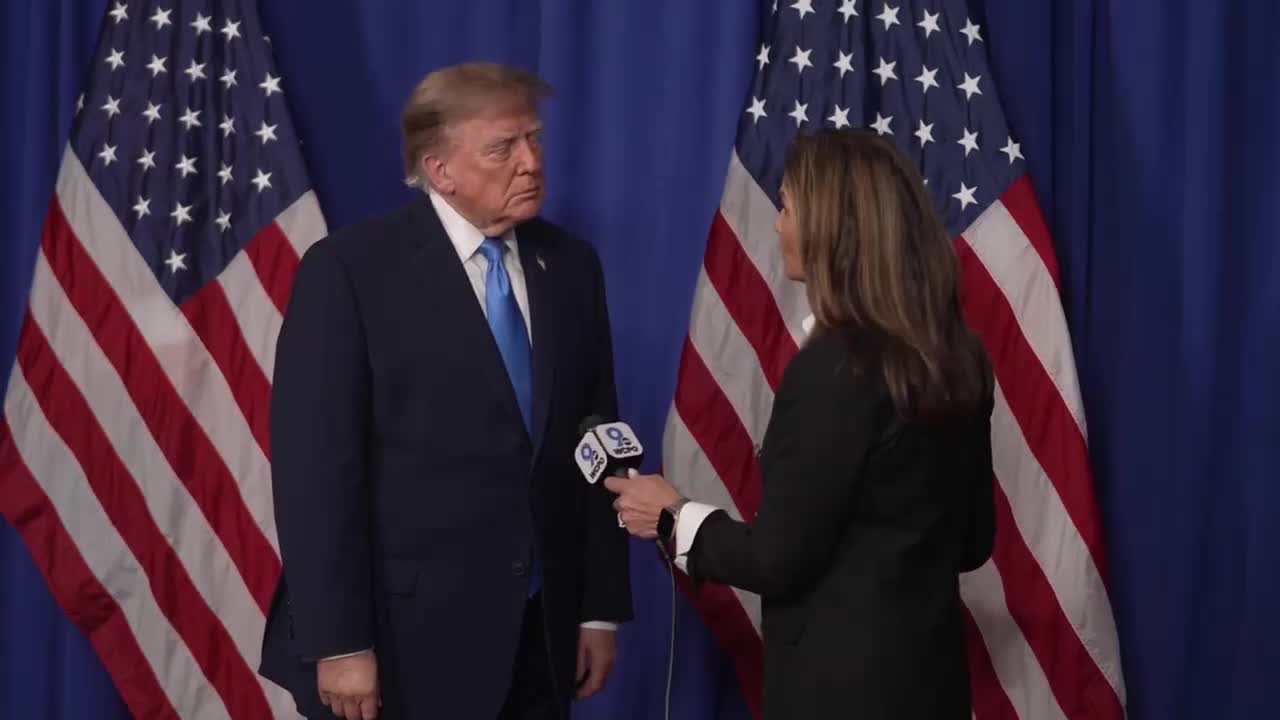 Interview: Tanya O'Rourke of WCPO Channel 9 Cincinnati Interviews Donald Trump - October 3, 2026