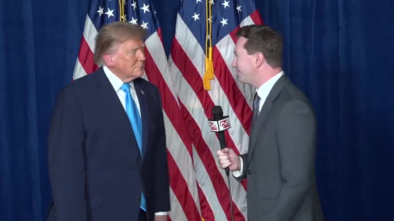Interview: Michael Shively of News Channel Nebraska Interviews Donald Trump - October 5, 2026