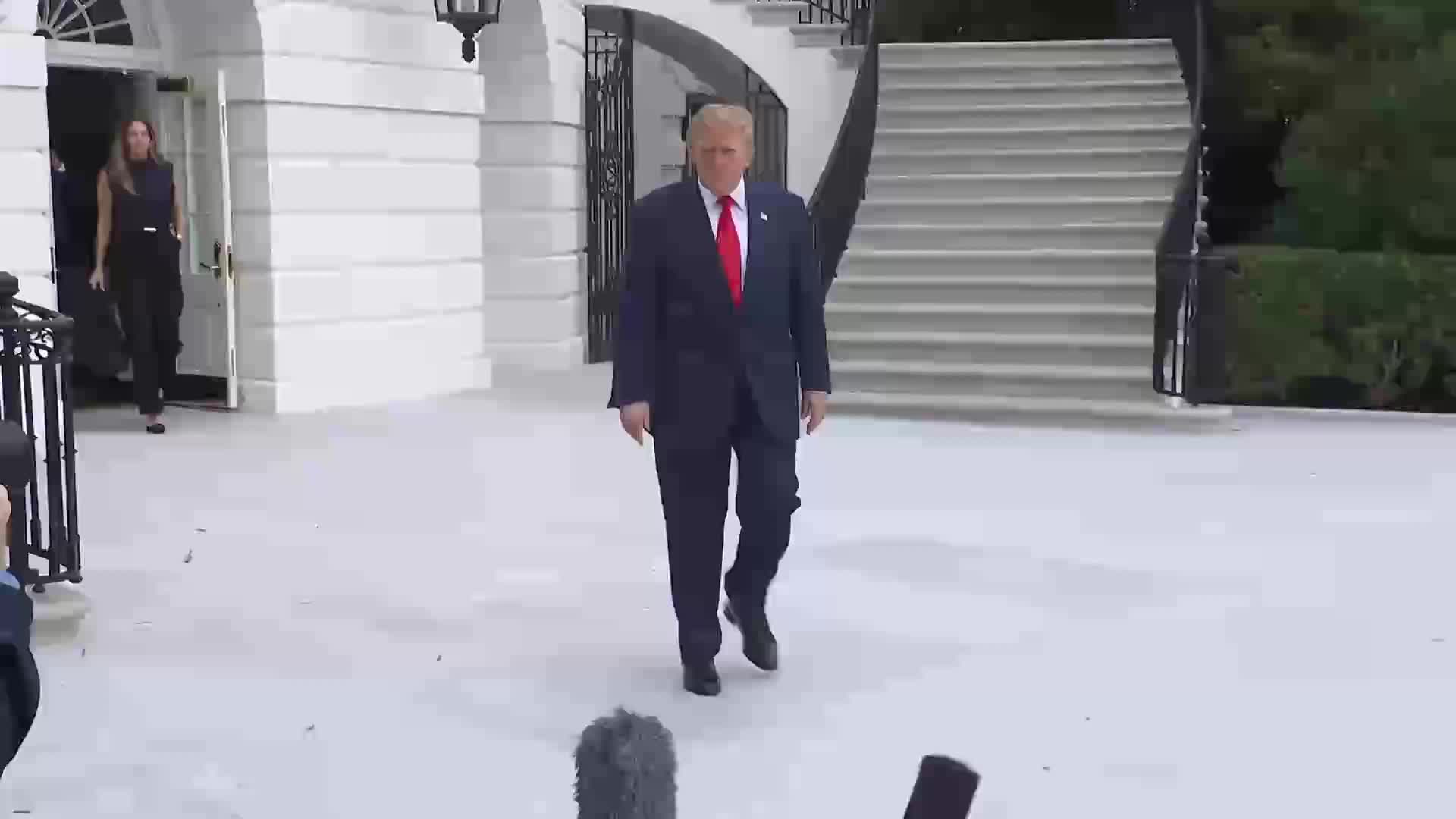 Press Gaggle: Donald Trump Speaks to Reporters Before Marine One Departure - October 10, 2026