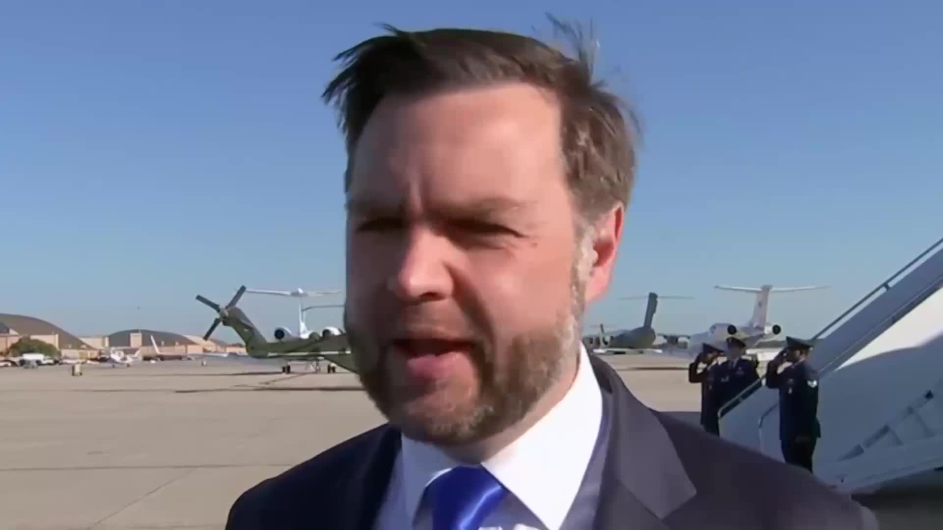 Press Gaggle: JD Vance Speaks to Reporters Before Air Force Two Departure - October 13, 2026
