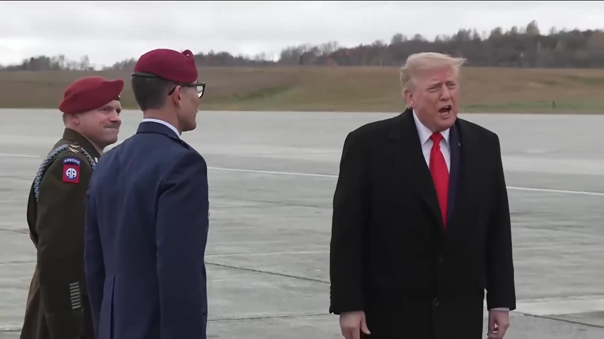 Remarks: Donald Trump Speaks Briefly to Reporters After Air Force One Arrival - October 13, 2026