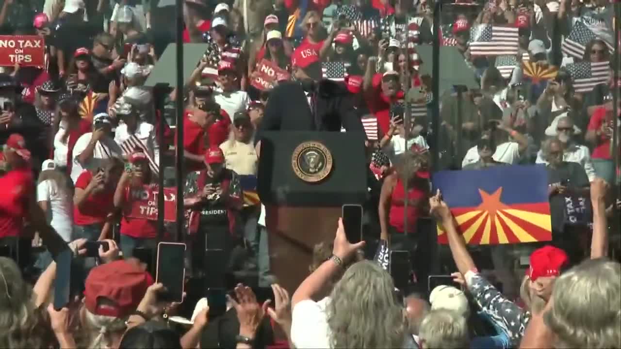 Speech: Donald Trump Holds a Midterm Political Rally in Bullhead City, Arizona - October 14, 2026