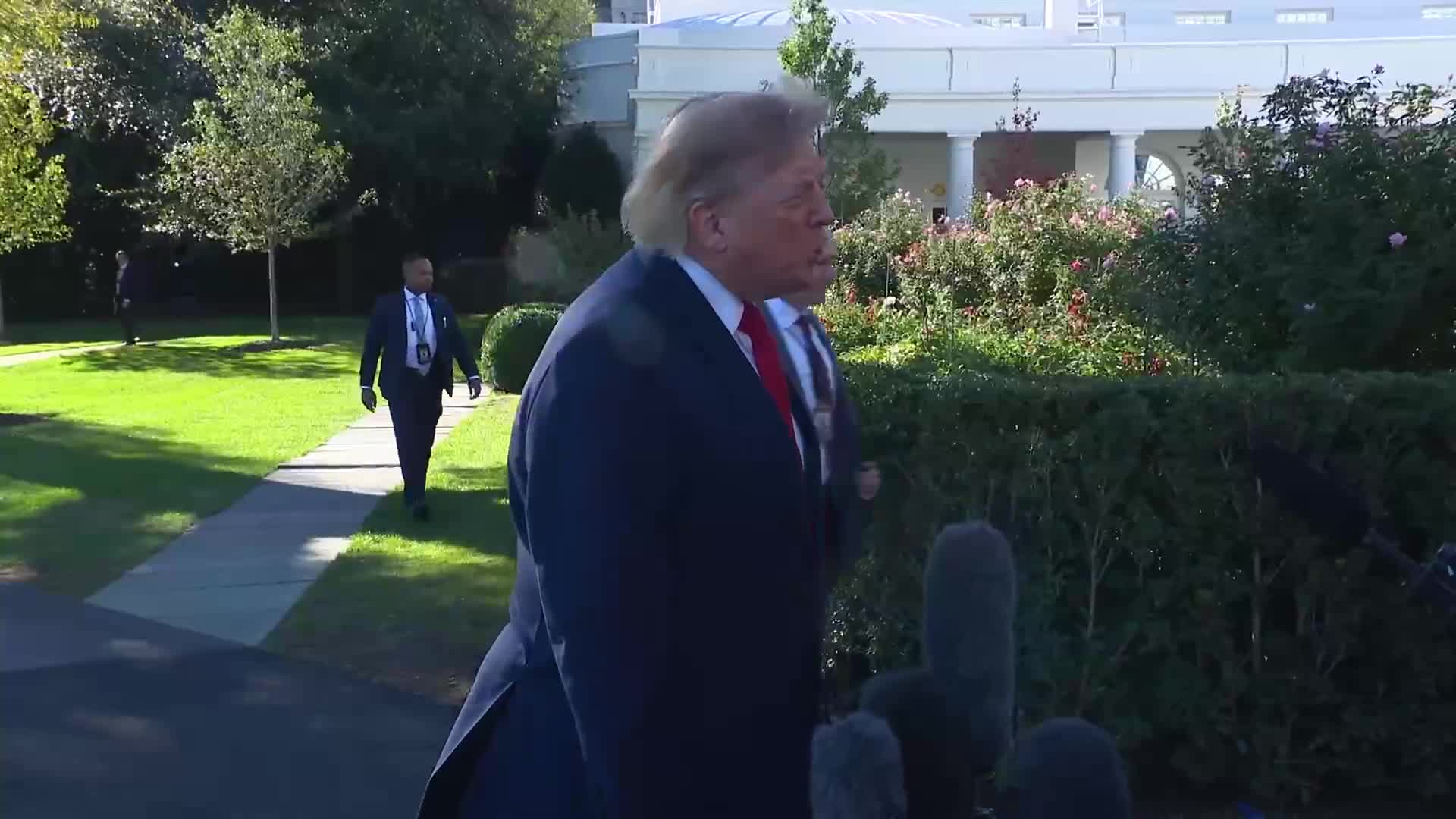 Press Gaggle: Donald Trump Speaks to Reporters Before Marine One Departure - October 21, 2026