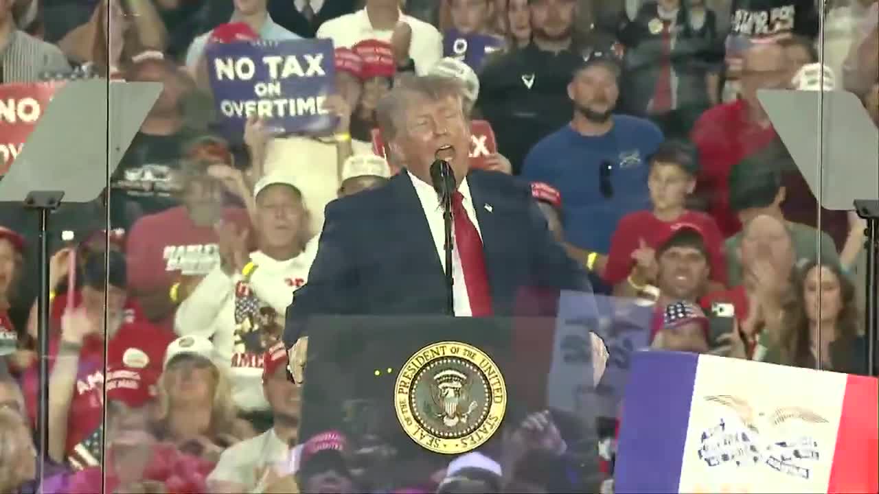 Speech: Donald Trump Holds a Midterm Political Rally in Sioux City, Iowa - October 22, 2026