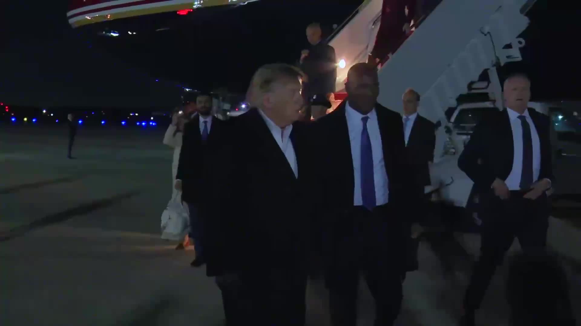 Press Gaggle: Donald Trump Speaks to Reporters After Air Force One Arrival - October 21, 2026