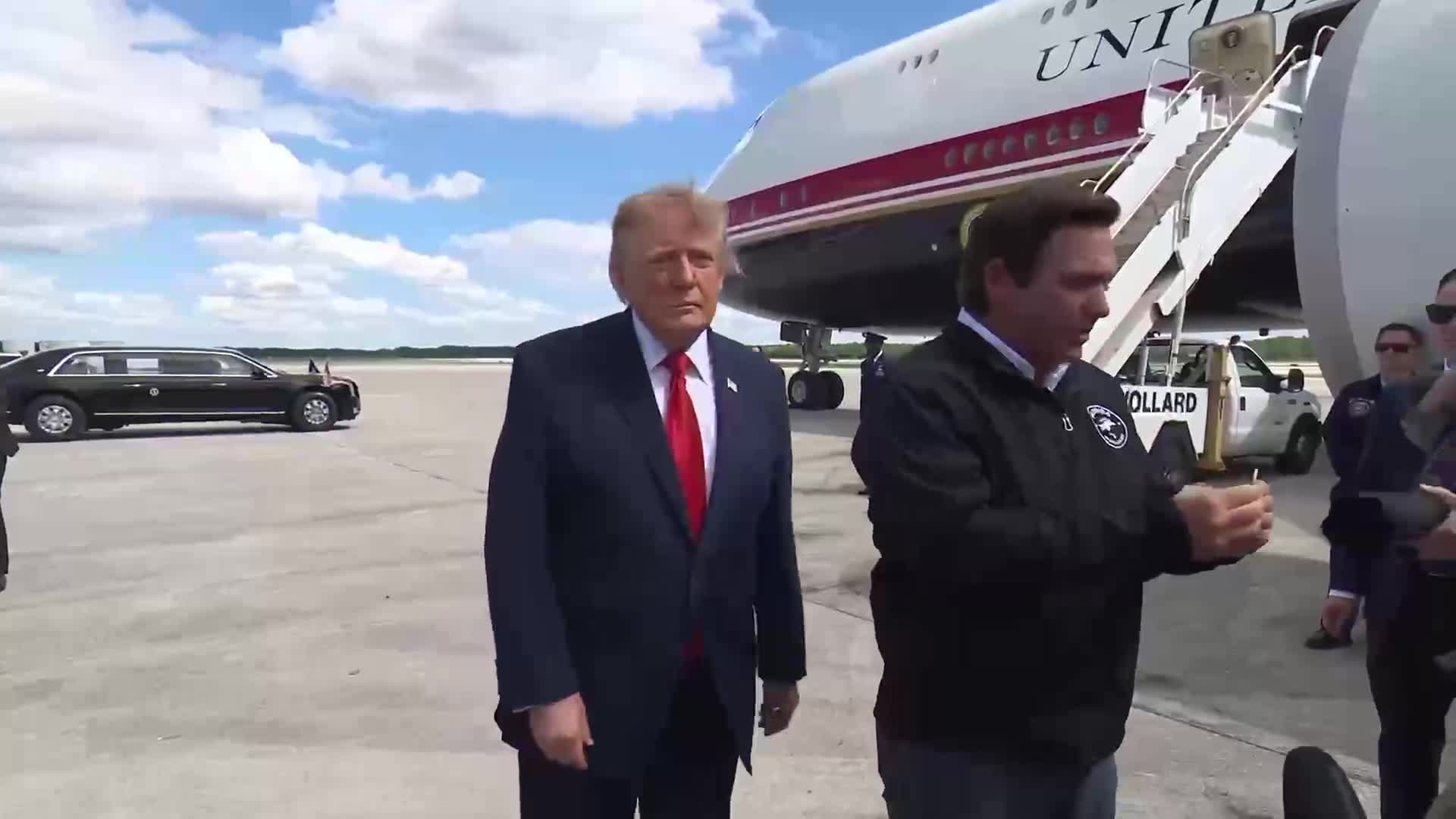 Press Gaggle: Donald Trump Speaks to Reporters After Arrival in West Palm Beach - October 23, 2026