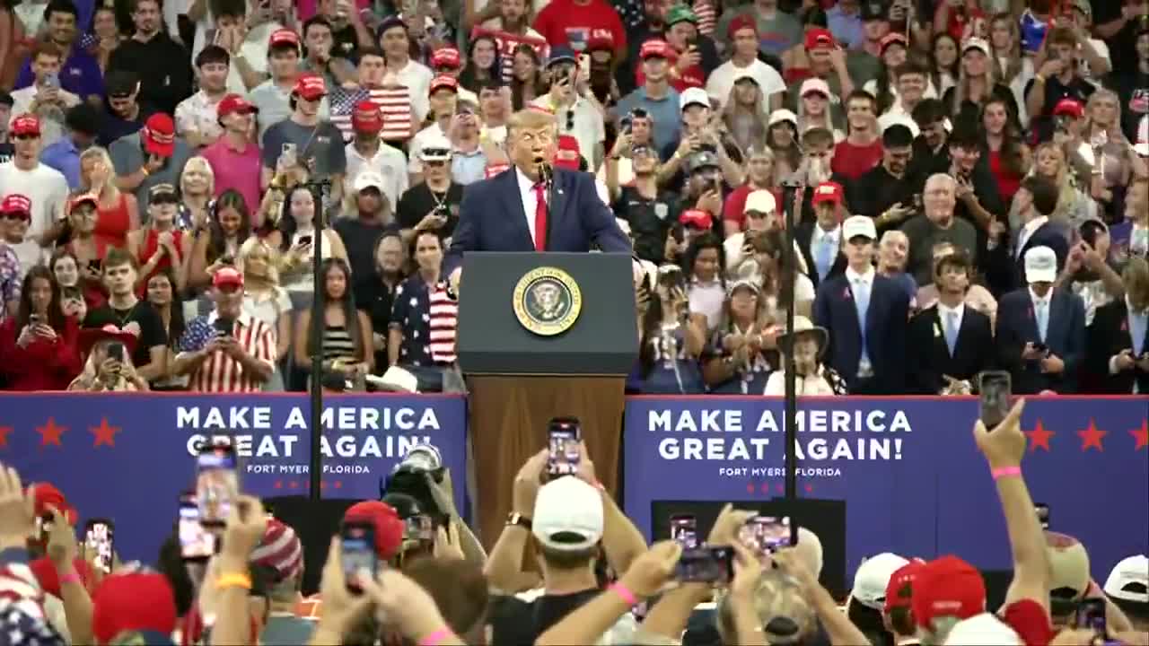 Speech: Donald Trump Holds a Midterm Political Rally in Fort Myers, Florida - October 23, 2026