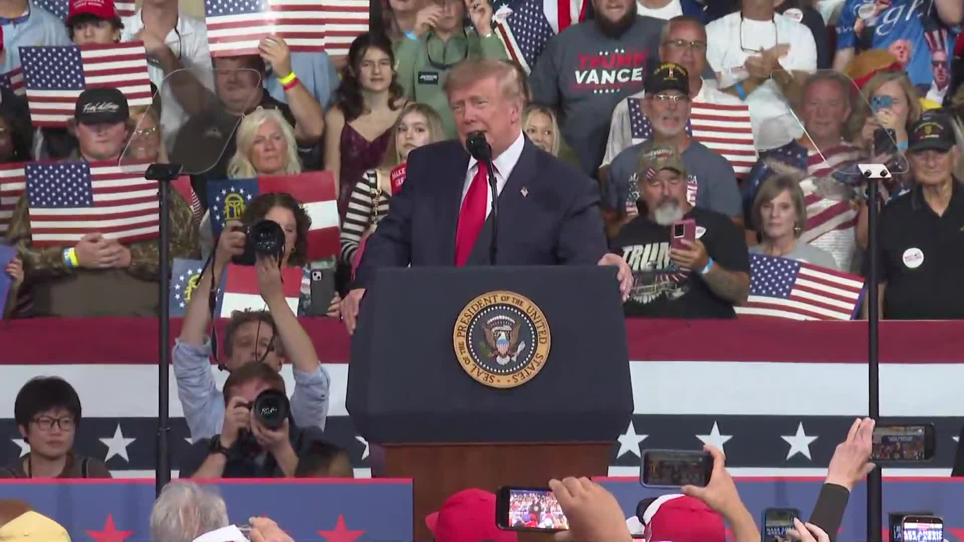 Speech: Donald Trump Holds a Midterm Political Rally in Perry, Georgia - October 24, 2026