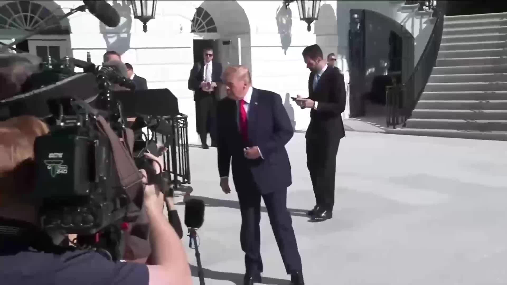 Press Gaggle: Donald Trump Speaks to Reporters Before Marine One Departure - October 25, 2026