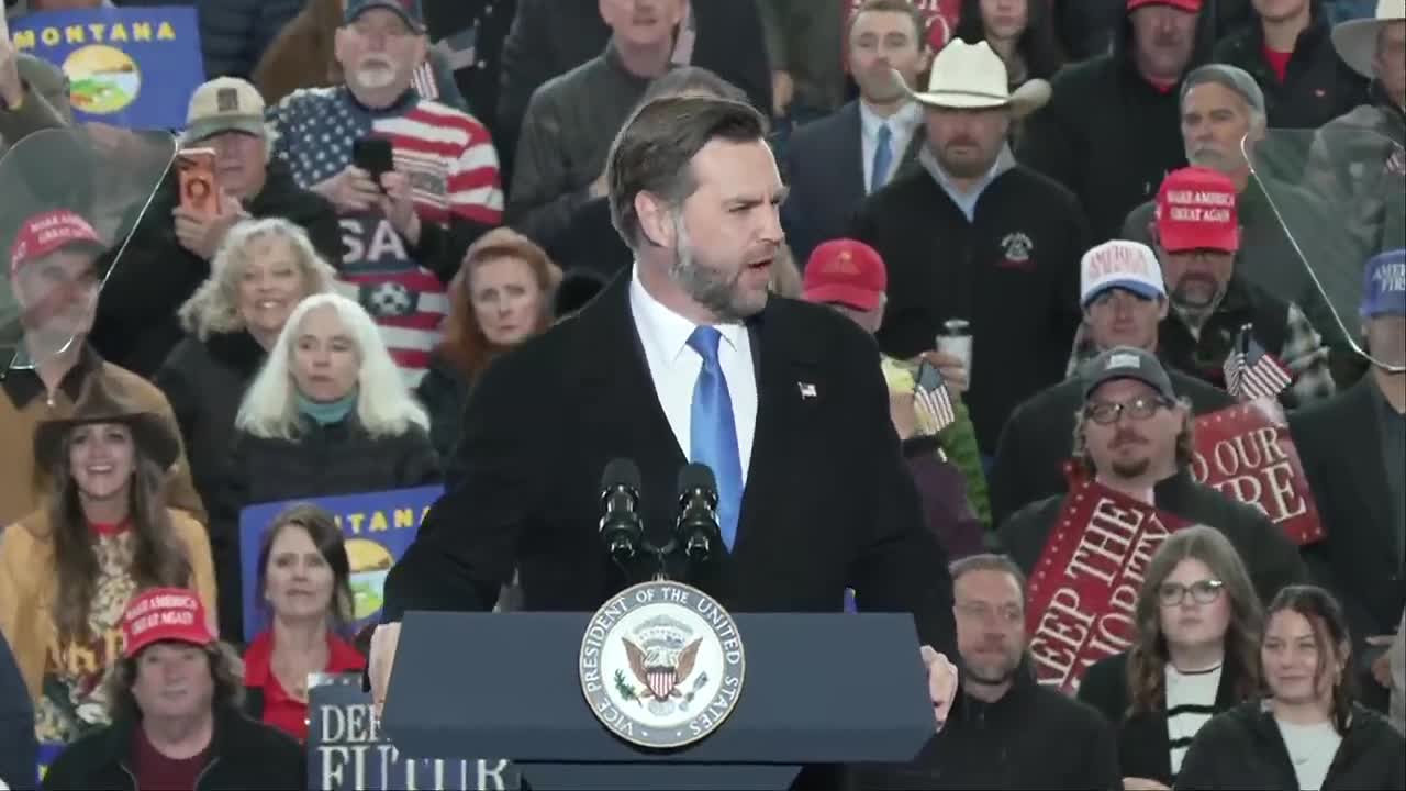 Remarks: JD Vance Holds a Midterm Political Rally in Belgrade, Montana - October 26, 2026