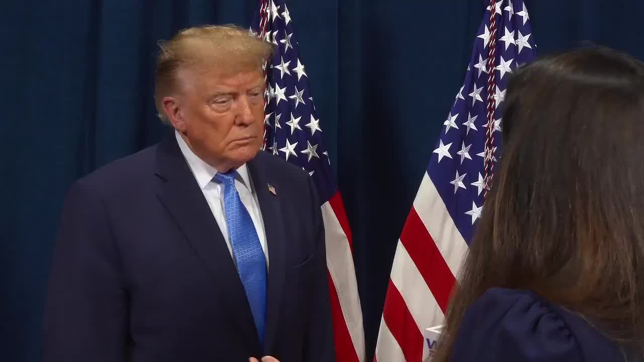 Interview: Courtney Ann Jackson of WLBT-TV Jackson, Miss. Interviews Donald Trump - October 26, 2026