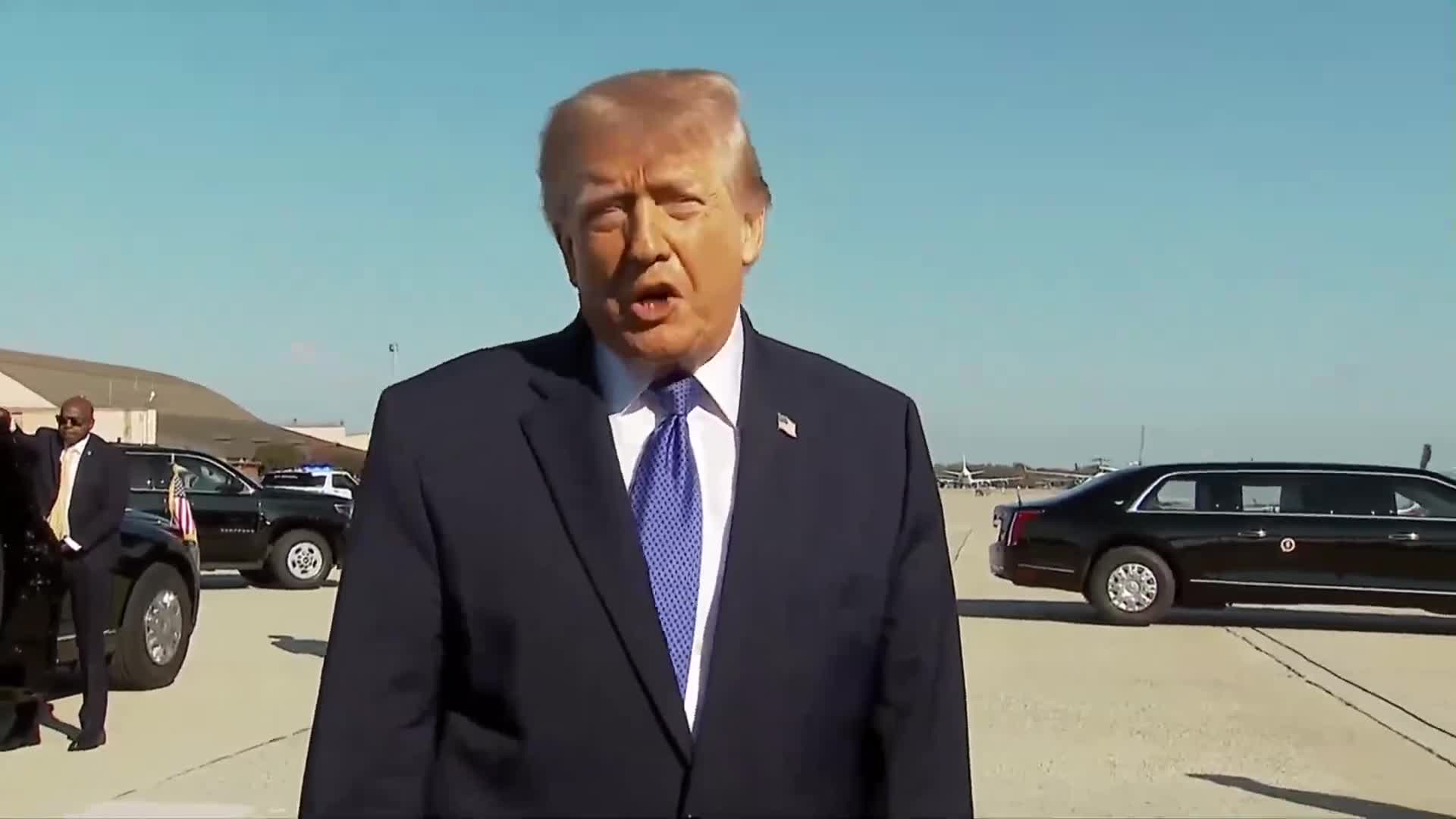 Press Gaggle: Donald Trump Speaks to Reporters Before Air Force One Departure - October 29, 2026