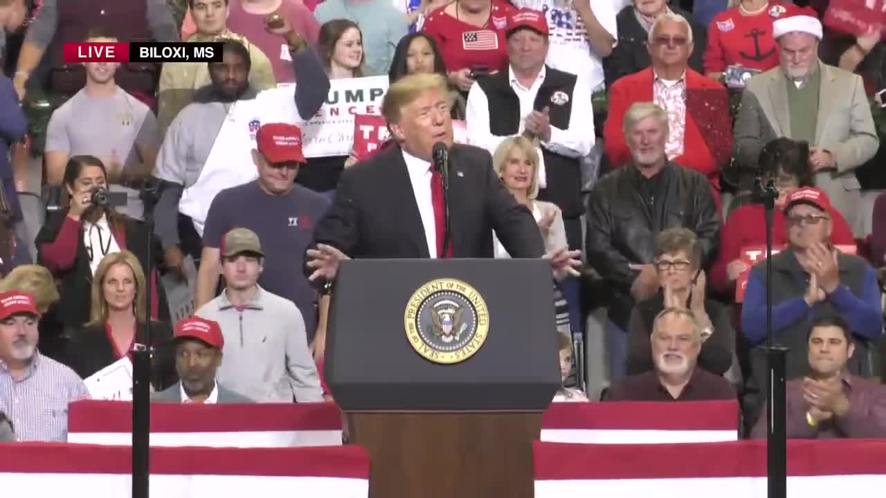 Transcript Speech Donald Trump Holds a Political Rally in Biloxi