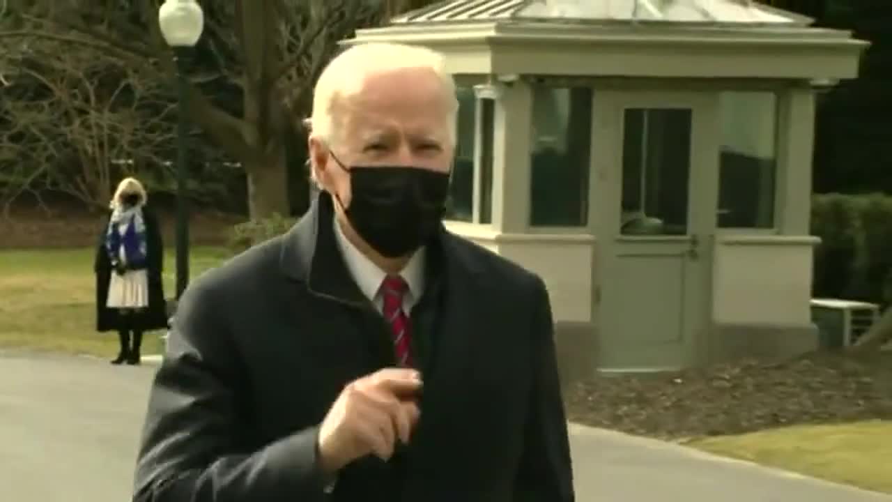 Transcript - Press Gaggle: Joe Biden Speaks To The Press Before Marine ...