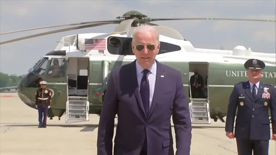 Transcript - Press Gaggle: Joe Biden Speaks to the Press Before Air ...