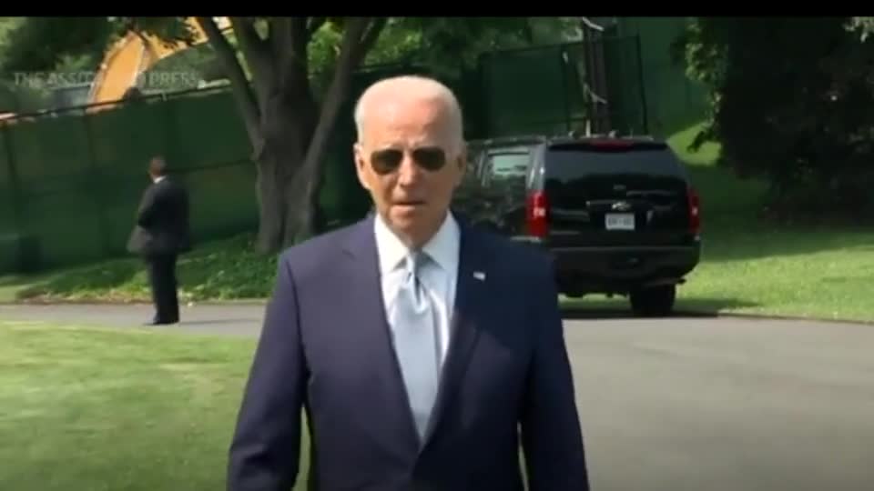 Transcript - Press Gaggle: Joe Biden Speaks To The Press Before Marine ...