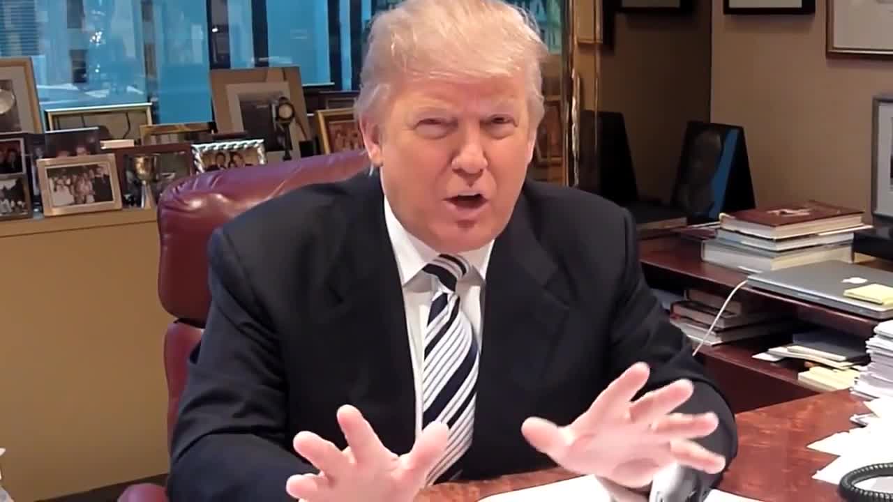 Transcript Quote Donald Trump Vlog Deleted From The Desk Of