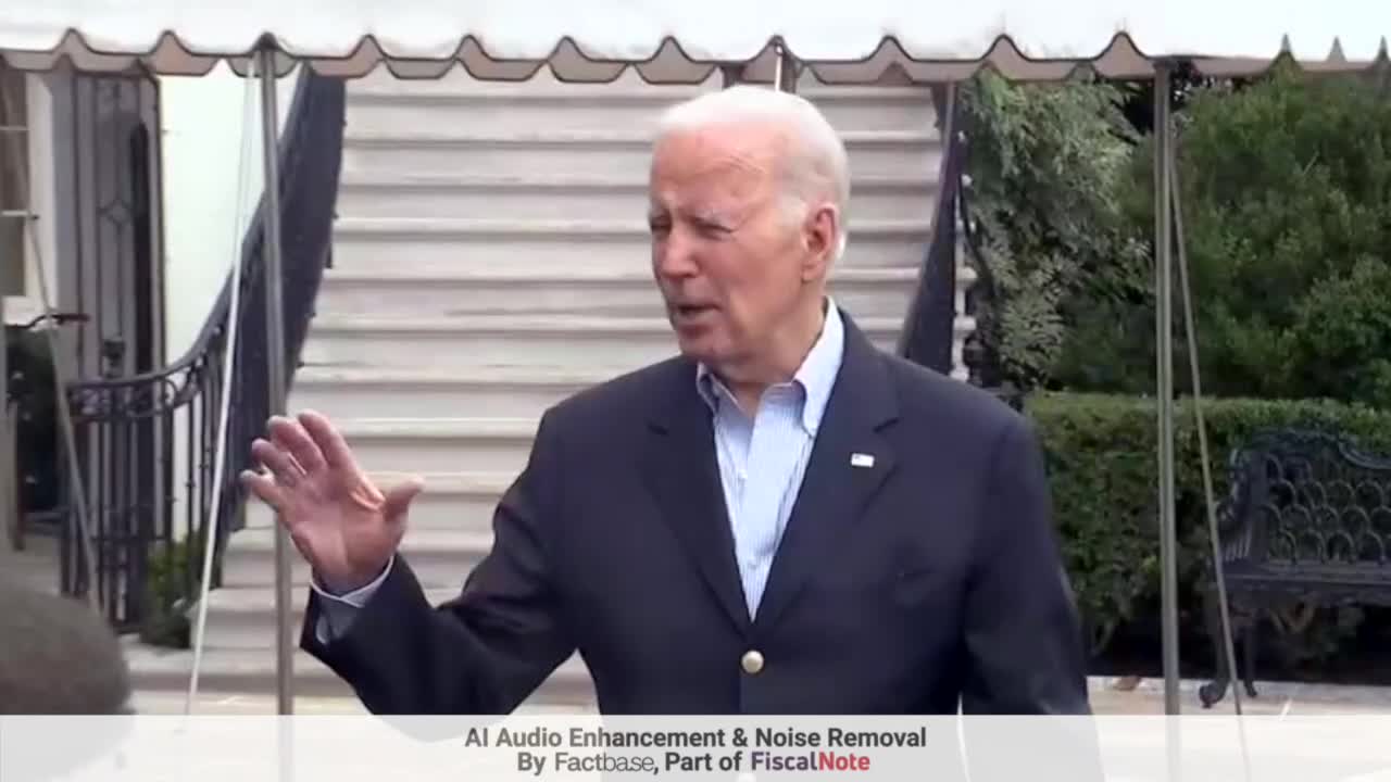 Transcript - Press Gaggle: Joe Biden Speaks To Reporters Before Marine ...