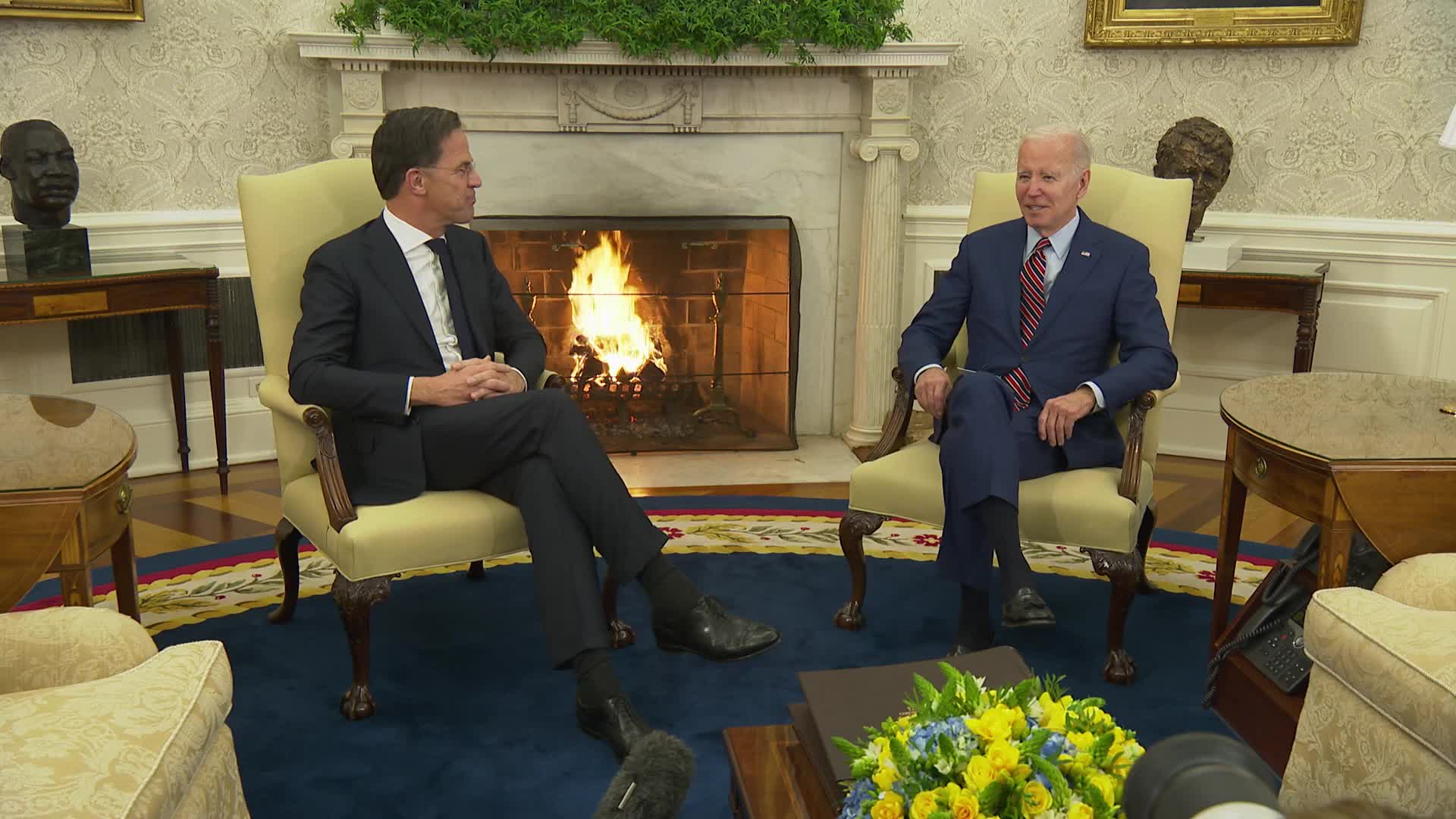 Transcript - Remarks: Joe Biden Holds A Bilateral Meeting With Mark ...