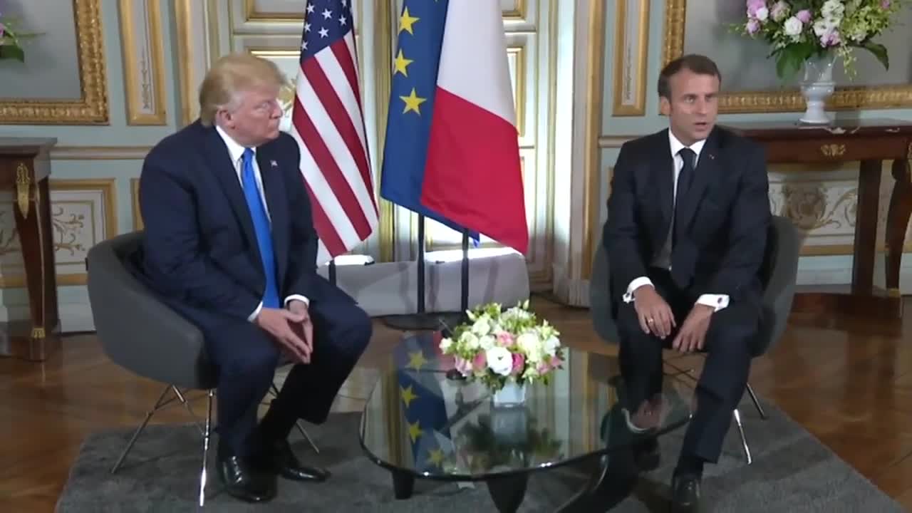 Transcript - Remarks: Donald Trump And Emmanuel Macron Hold A Bilateral ...