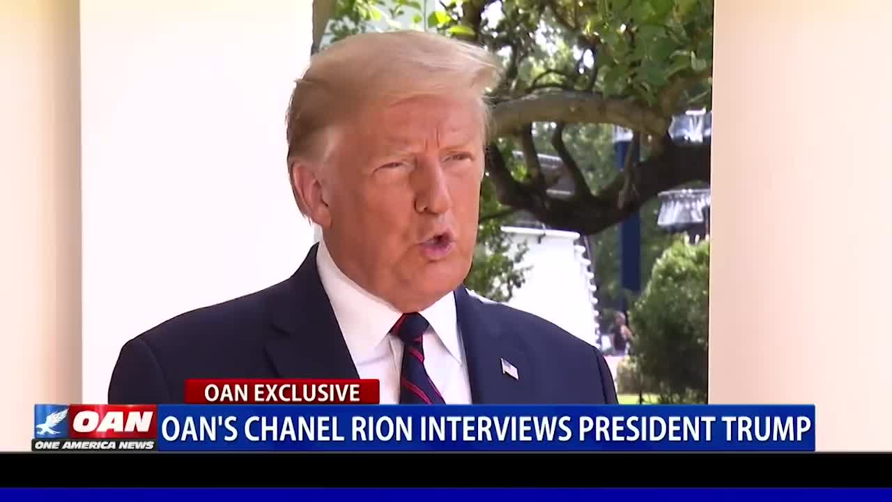 Transcript - Interview: Chanel Rion of One America News Network Interviews  Donald Trump - August 26, 2020 