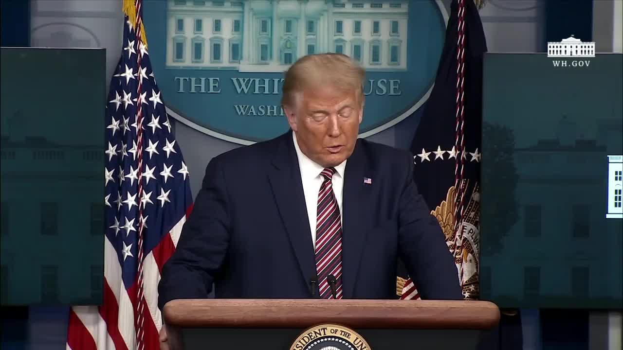 trump press conference today white house