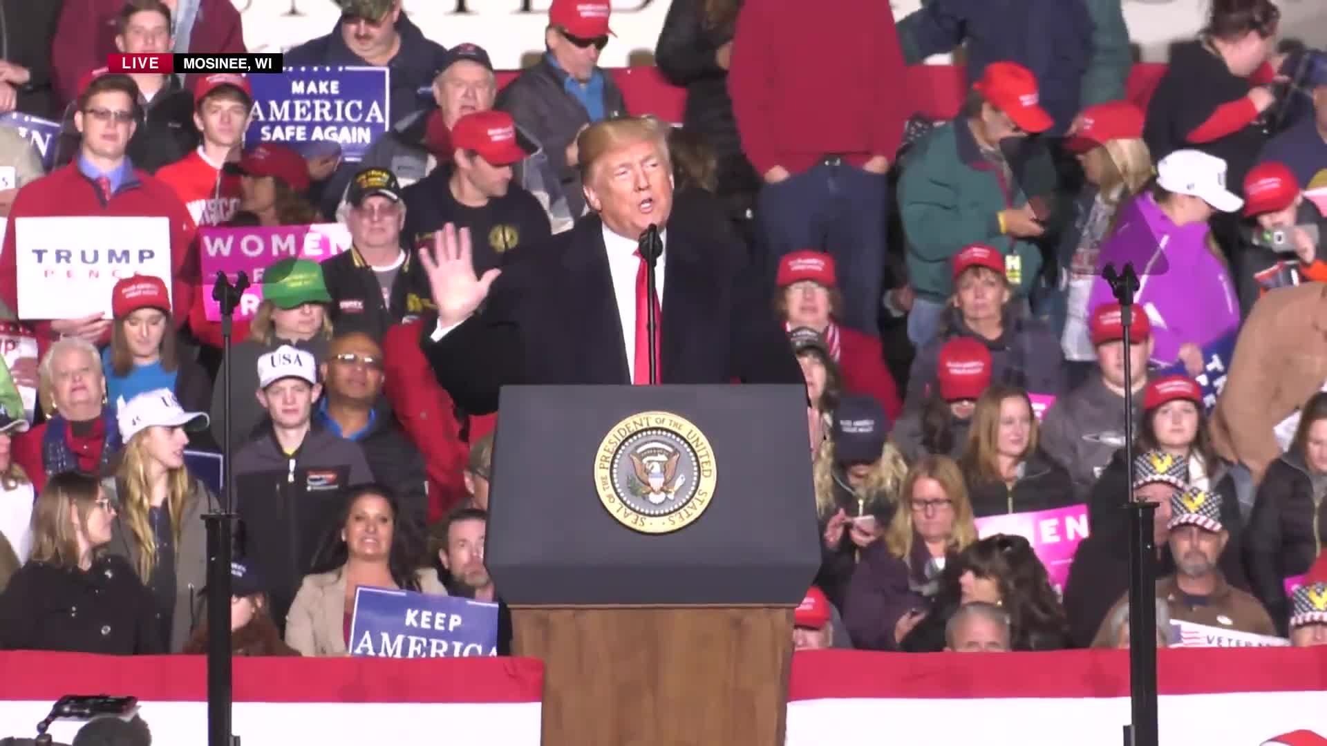Transcript Speech Donald Trump Holds a Political Rally in Mosinee