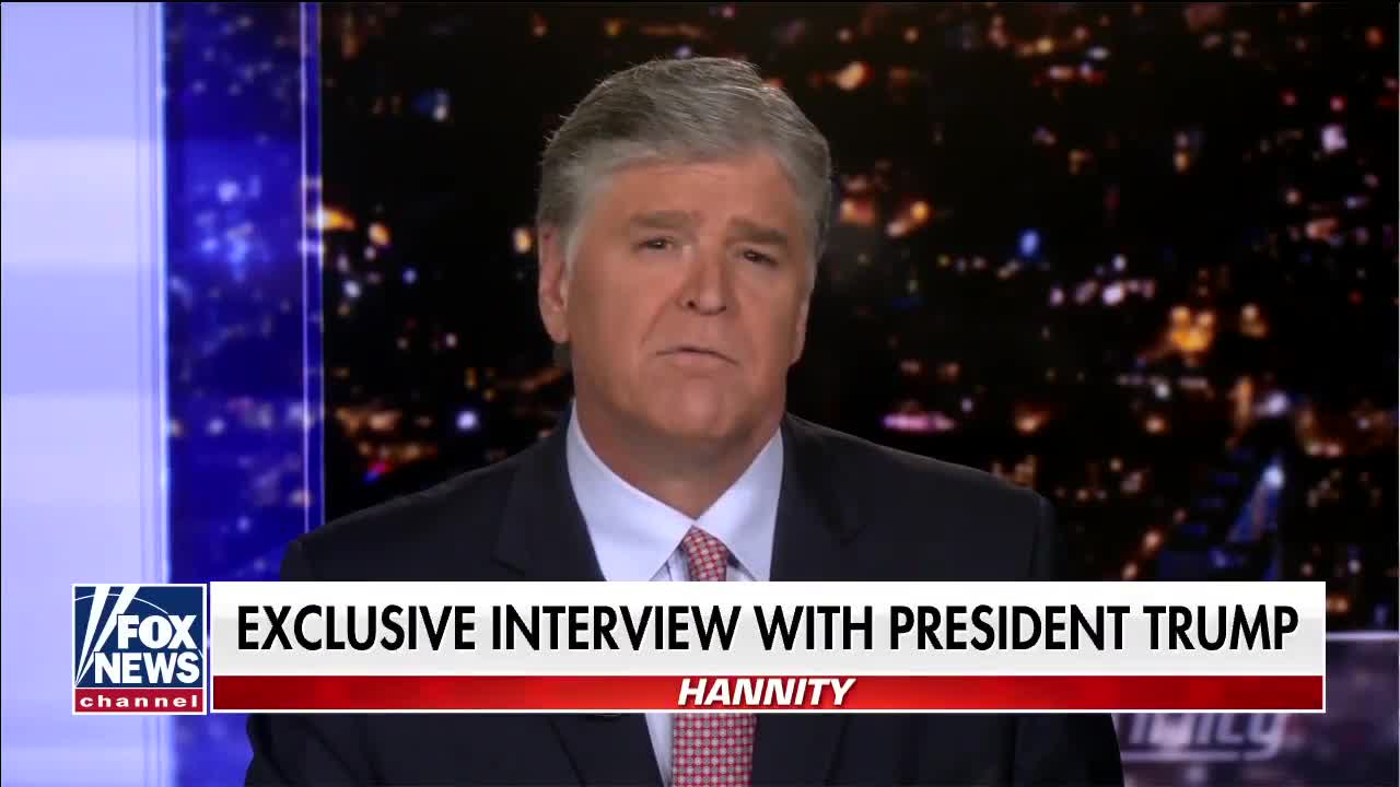Transcript Quote - Interview: Sean Hannity Interviews Donald Trump Live